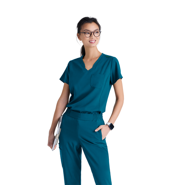 Alba - Túnica con cuello en V - Mujer - Grey's Anatomy Evolve