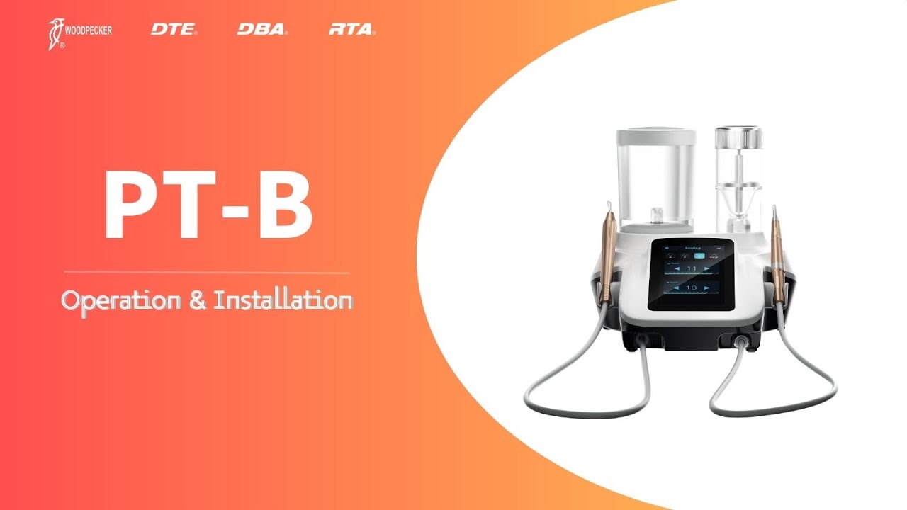 Charger la vidéo : Détartreur/aéropolisseur PT-B compatible Satelec® ou EMS® - WoodPecker