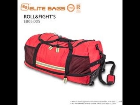 Cargar vídeo: Sac pliant transport EPI pompier - ROLL&FIGHT - Elite Bags