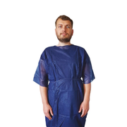 10 Blouses Opaques Visiteur Bleu - usage unique - Medi Stock