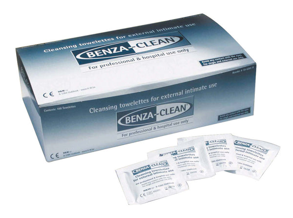Toallita Limpiadora Benza - Caja de 100 - HOSPIDEX
