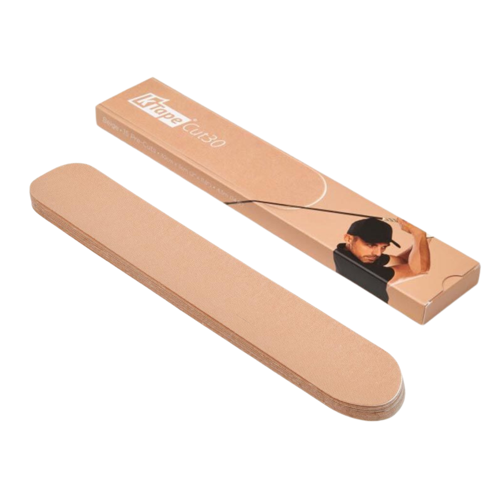 15 tiras de cinta precortadas - 30 cm - K-Tape Cut