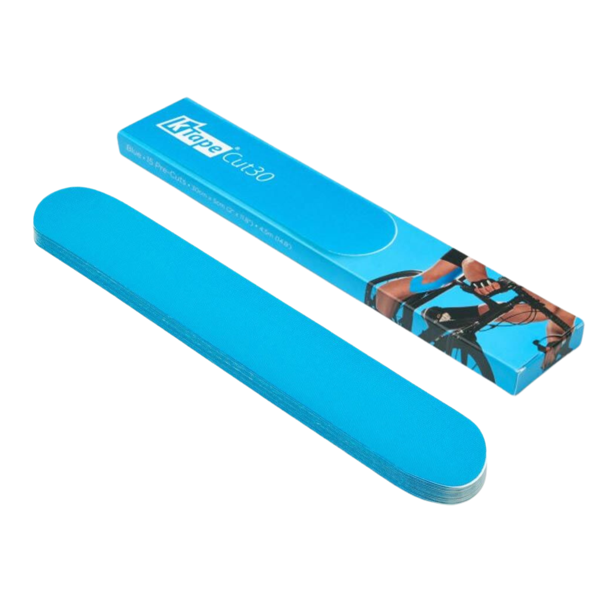 15 tiras de cinta precortadas - 30 cm - K-Tape Cut