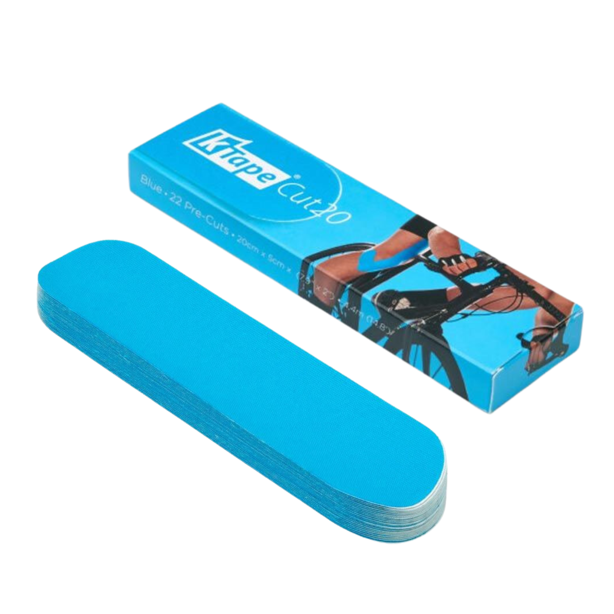 22 tiras de cinta precortadas - 20 cm - K-Tape Cut