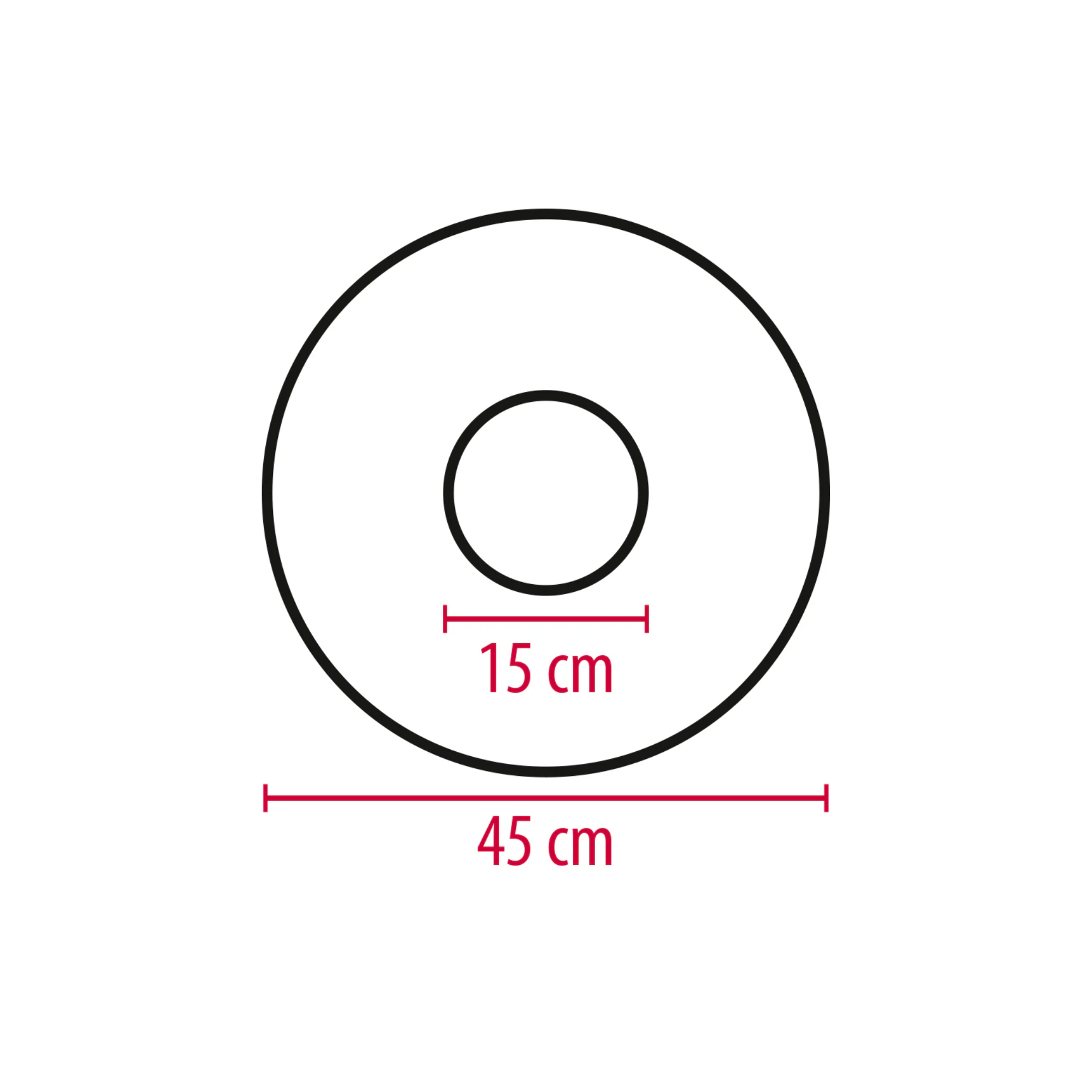 Coussin Bouée Sit Ring Rond - Sissel