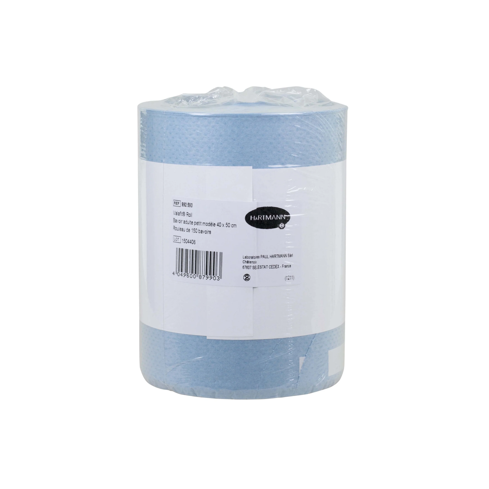 Bavoir à Usage Unique Valafit Roll - 2 dimensions - Hartmann