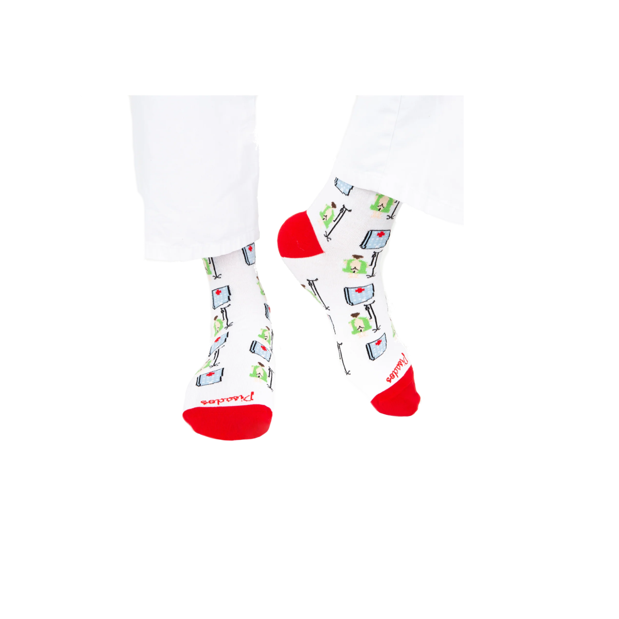 Chaussettes imprimées mi-hautes - Plusieurs coloris - Enfermanía