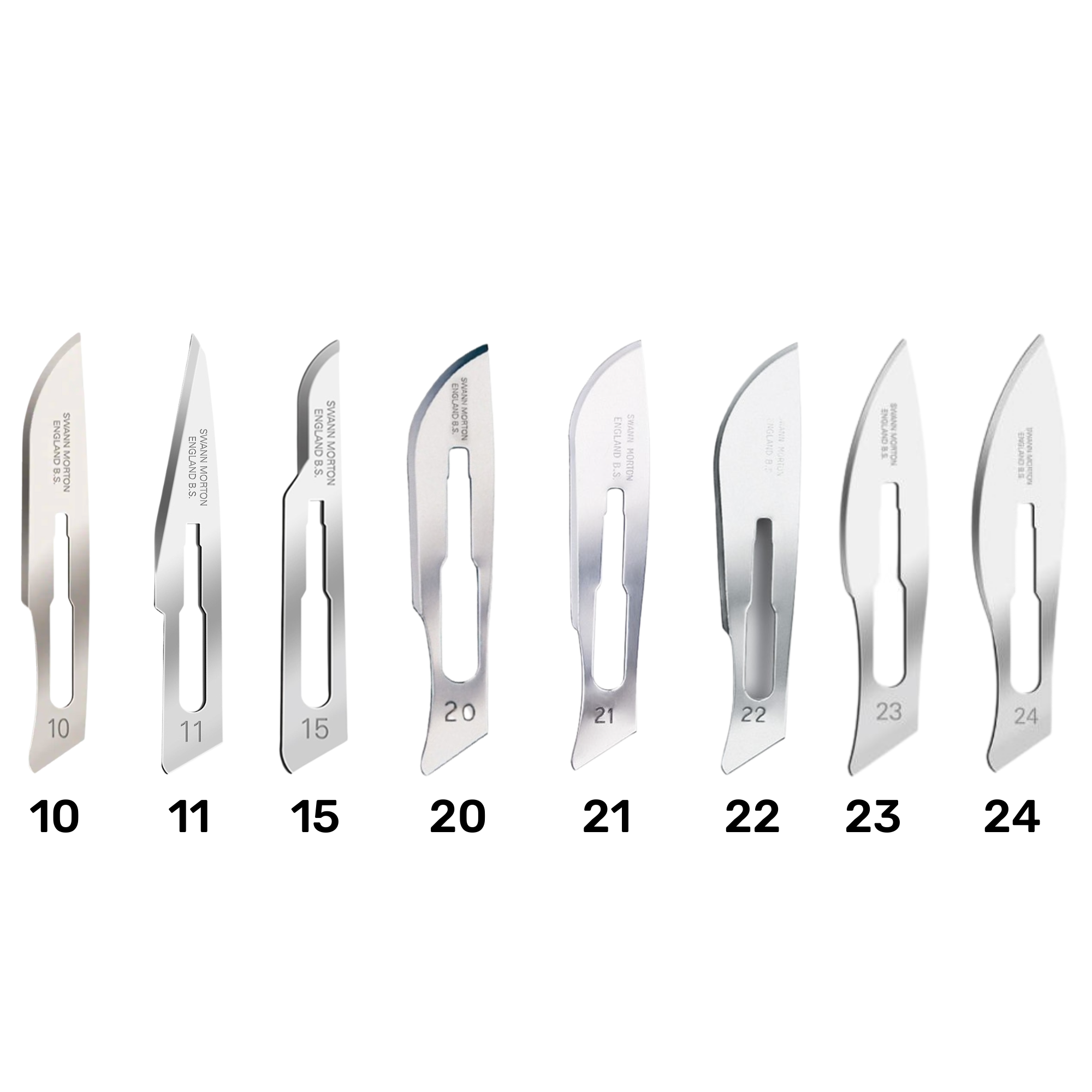 Box of 100 sterile scalpel blades - Swann-Morton