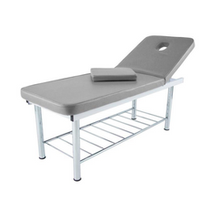 Fixed massage table 2 steel panels - 5 colors 