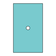 Champs stériles fenêtrés - 2 formats - RAUCODRAPE