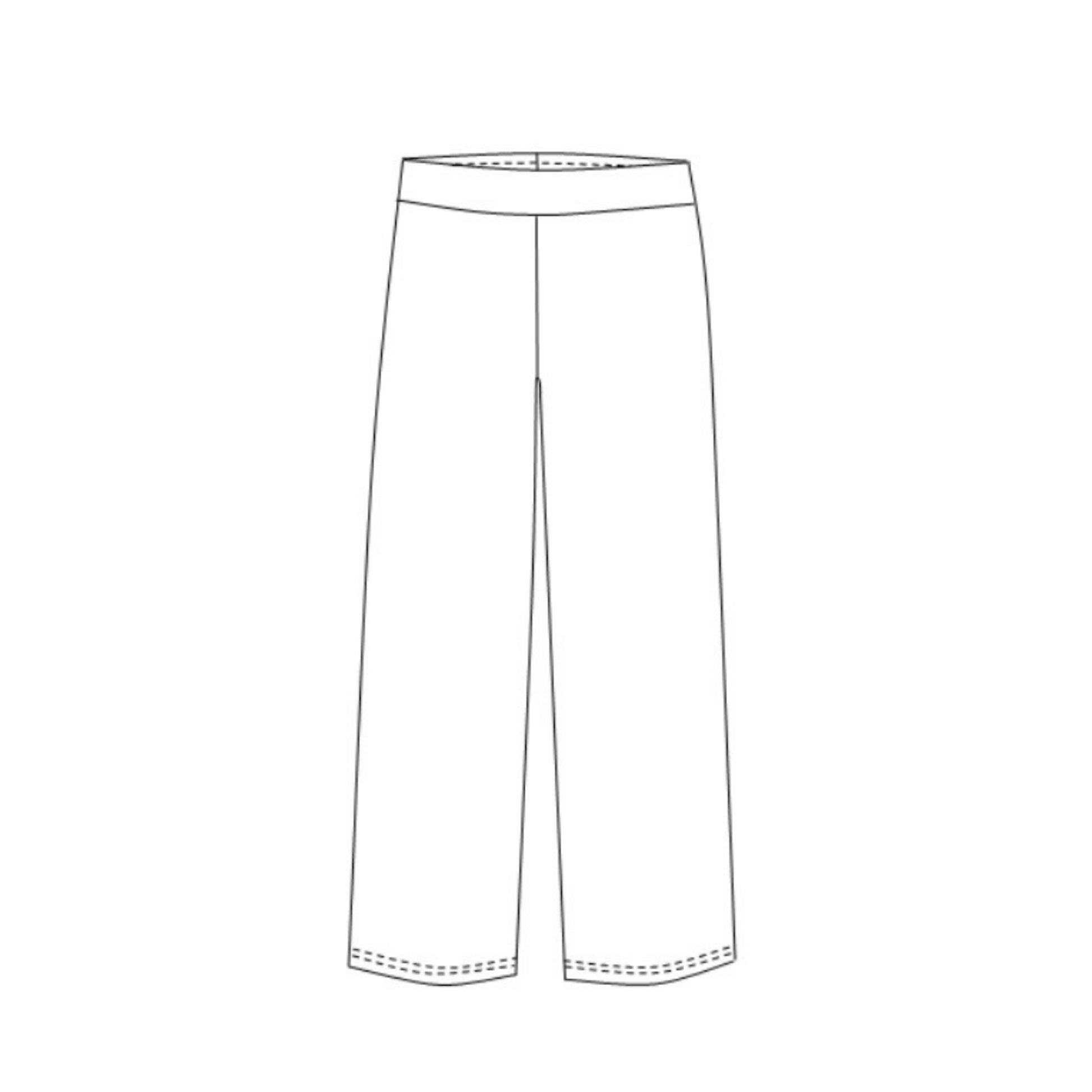 Malte - Leggings - Femme - Ceinture élastique - sans poche 