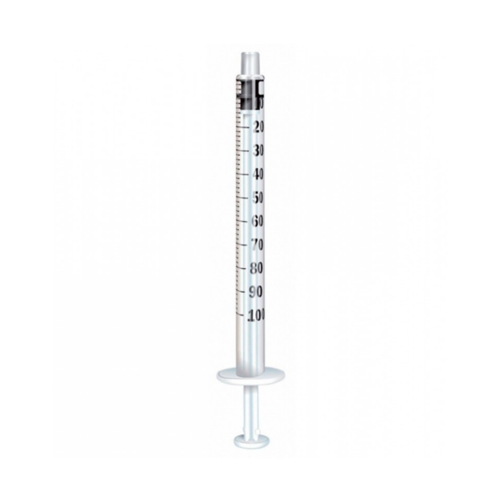 Seringue 3 pièces - Insuline Nue 1ml - Euromédis 