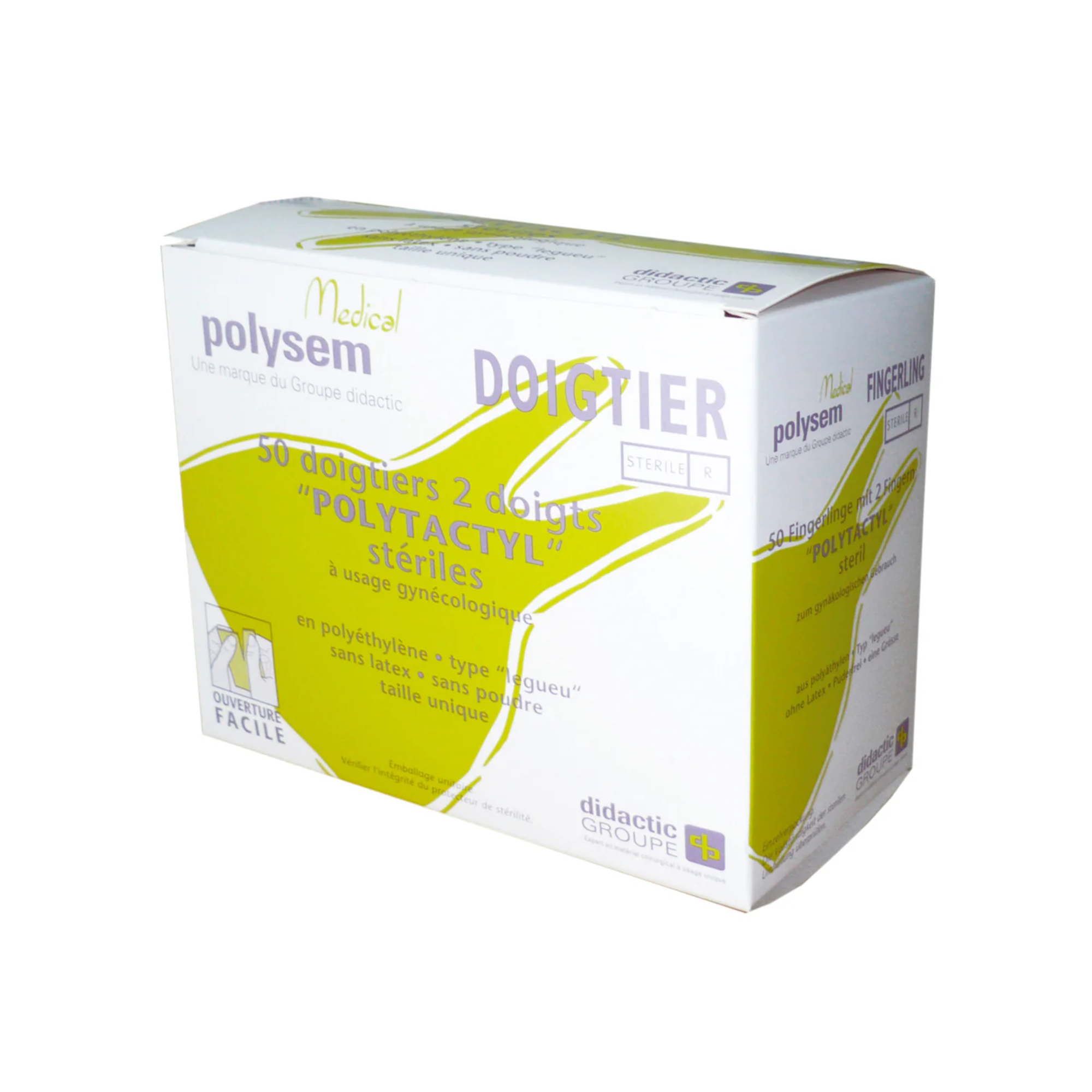 Dedales Politactil 2 Dedos (2 tipos) - DIDACTIC