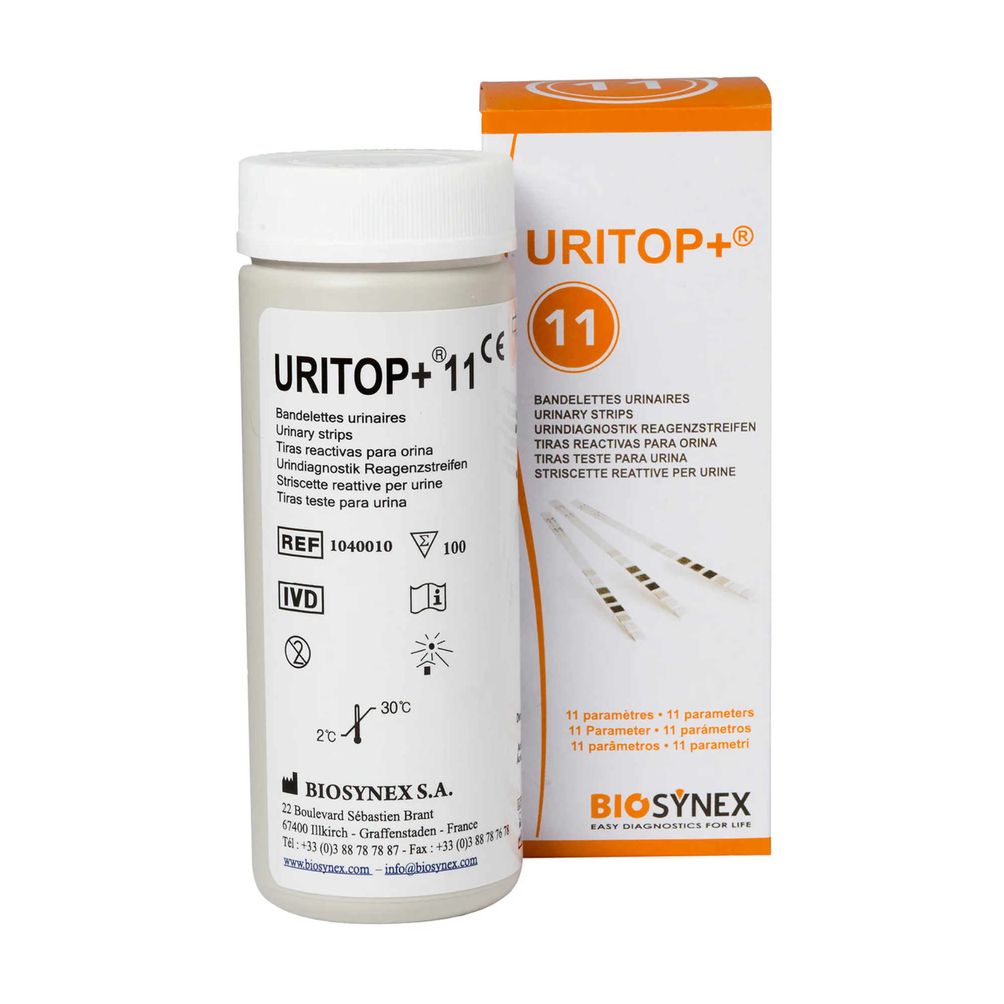 Uritop ® + tira analítica de orina - BIOSYNEX
