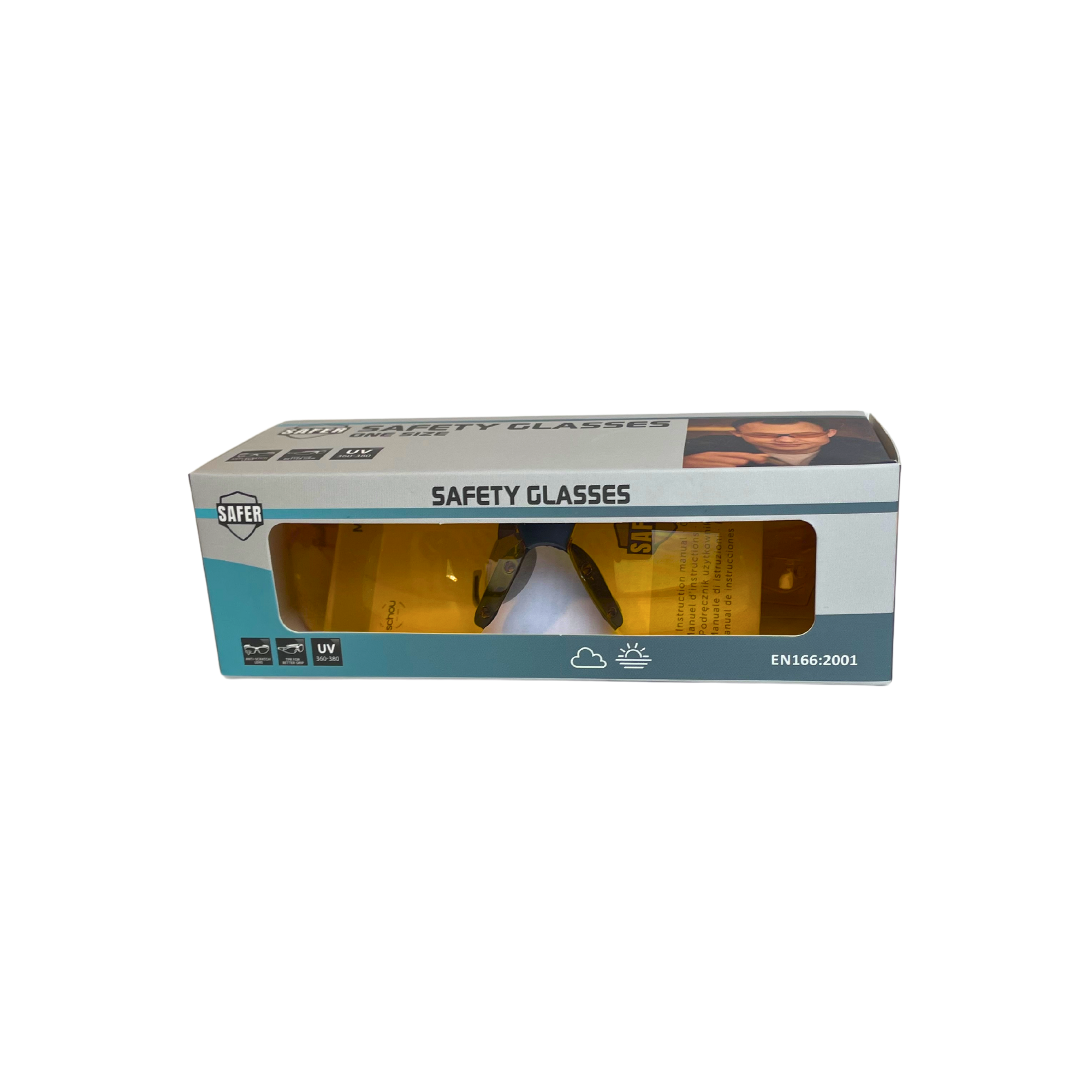 Lunettes de protection UV 360-380 - Safer