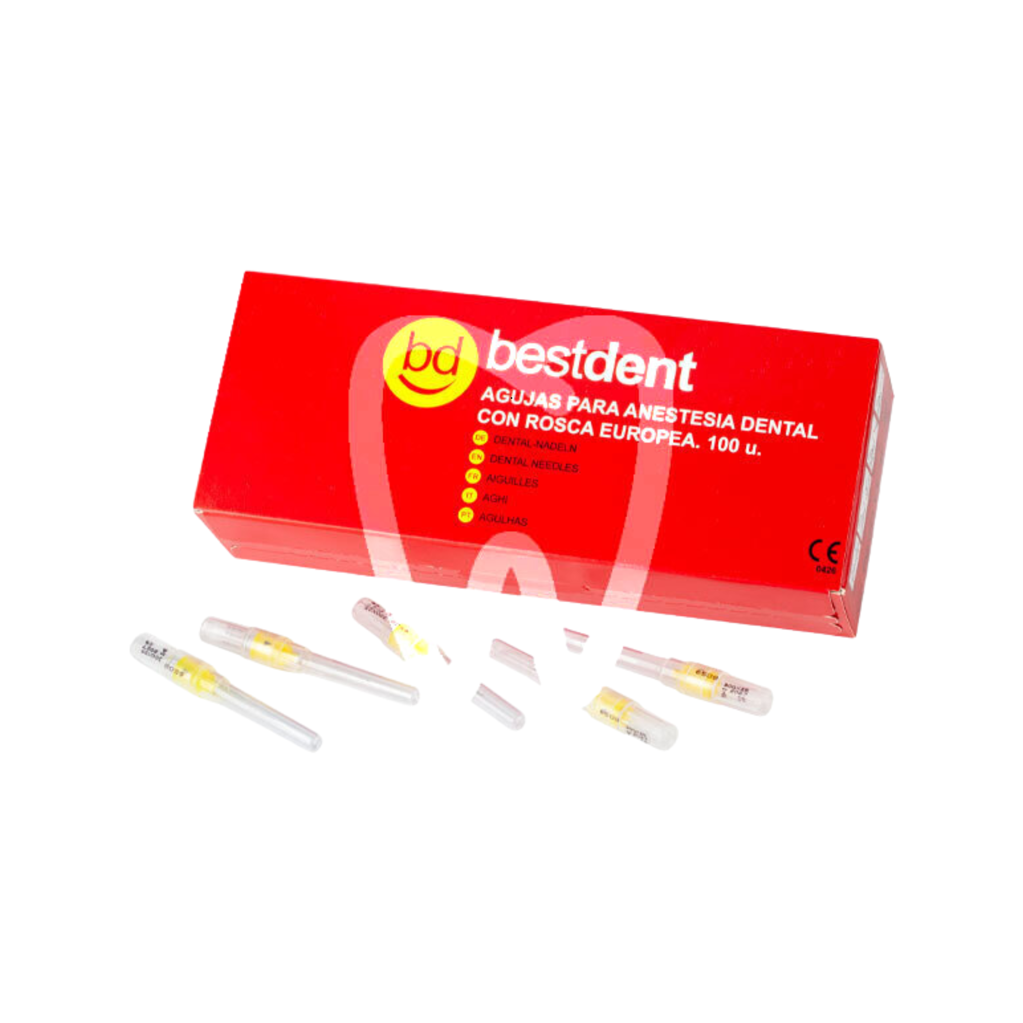 Aiguilles stériles Infiltration - 30G - 0,3 x 21 mm - Boîte de 100 - Bestdent - My Médical