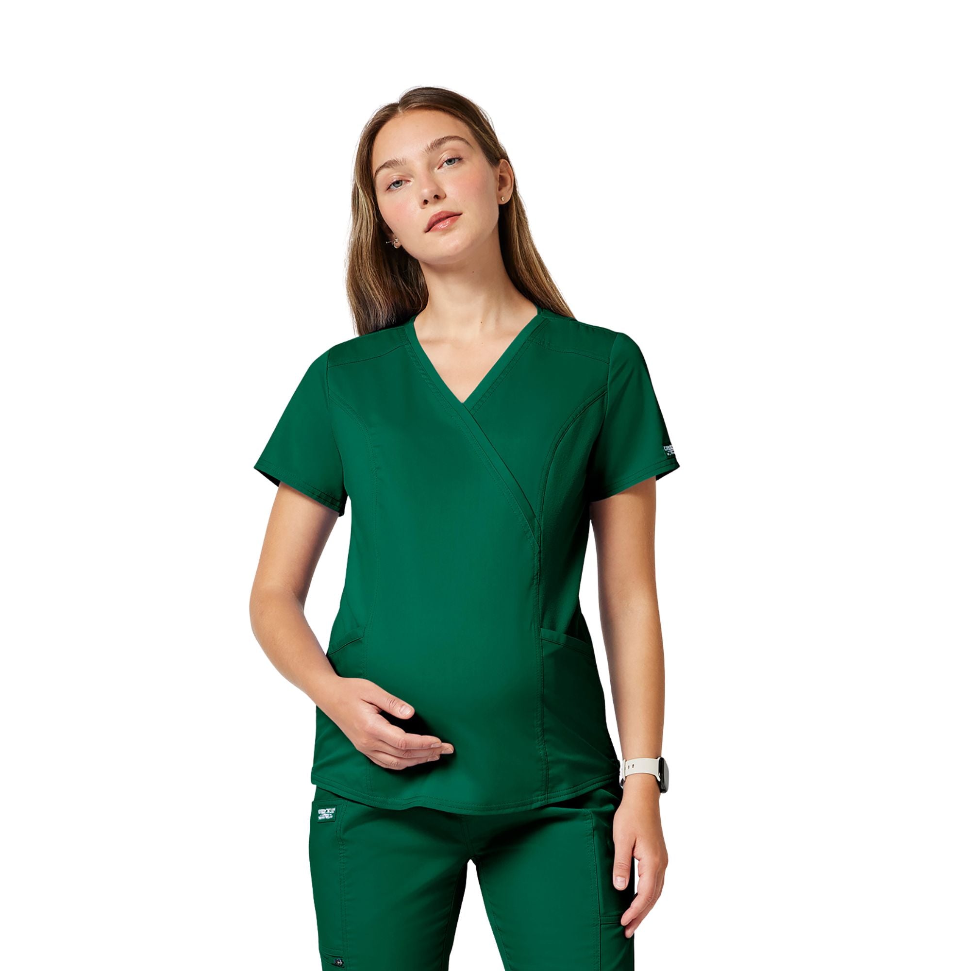 Ajaccio - Maternity tunic - Pregnant woman - Wrap-over - Cherokee