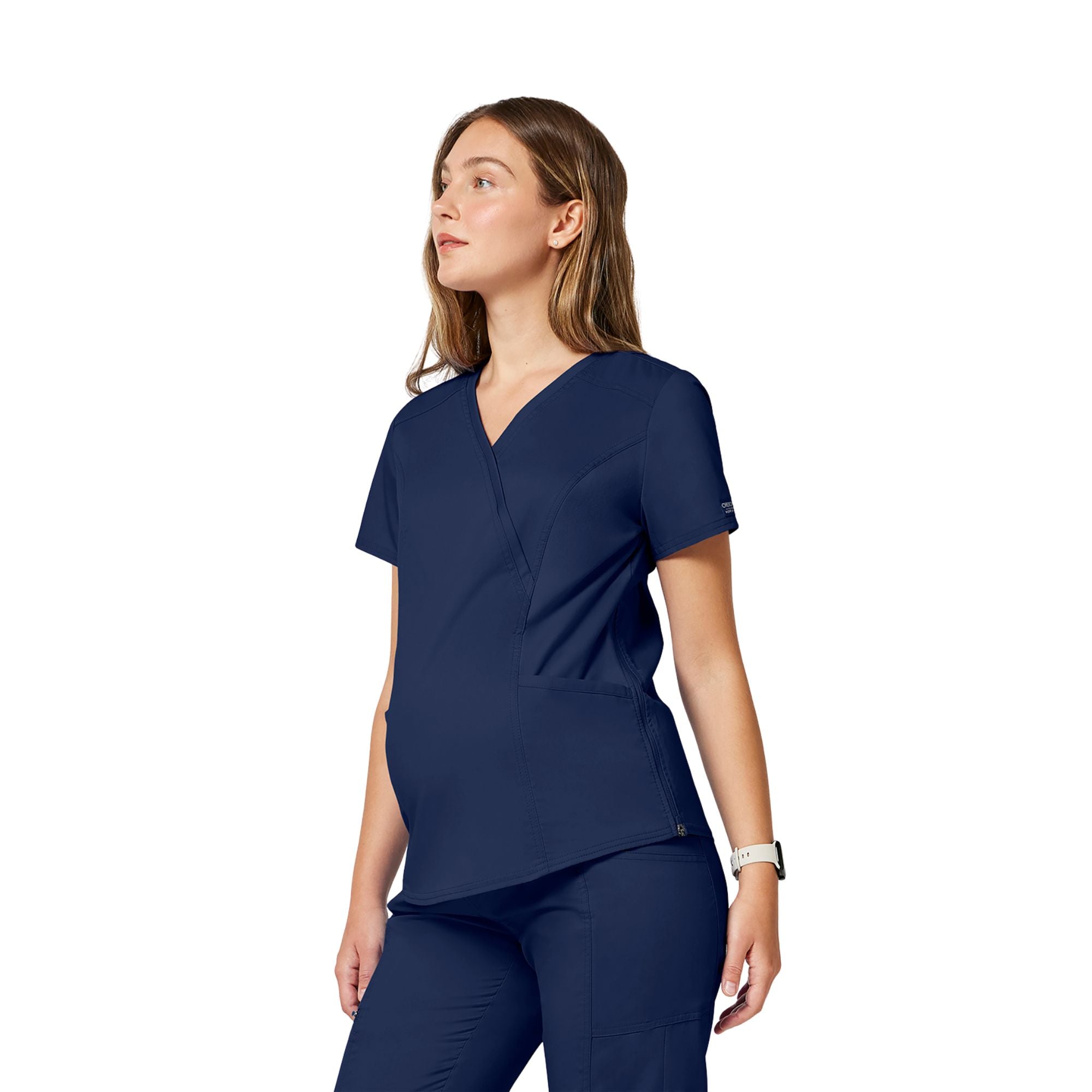 Ajaccio - Maternity tunic - Pregnant woman - Wrap-over - Cherokee