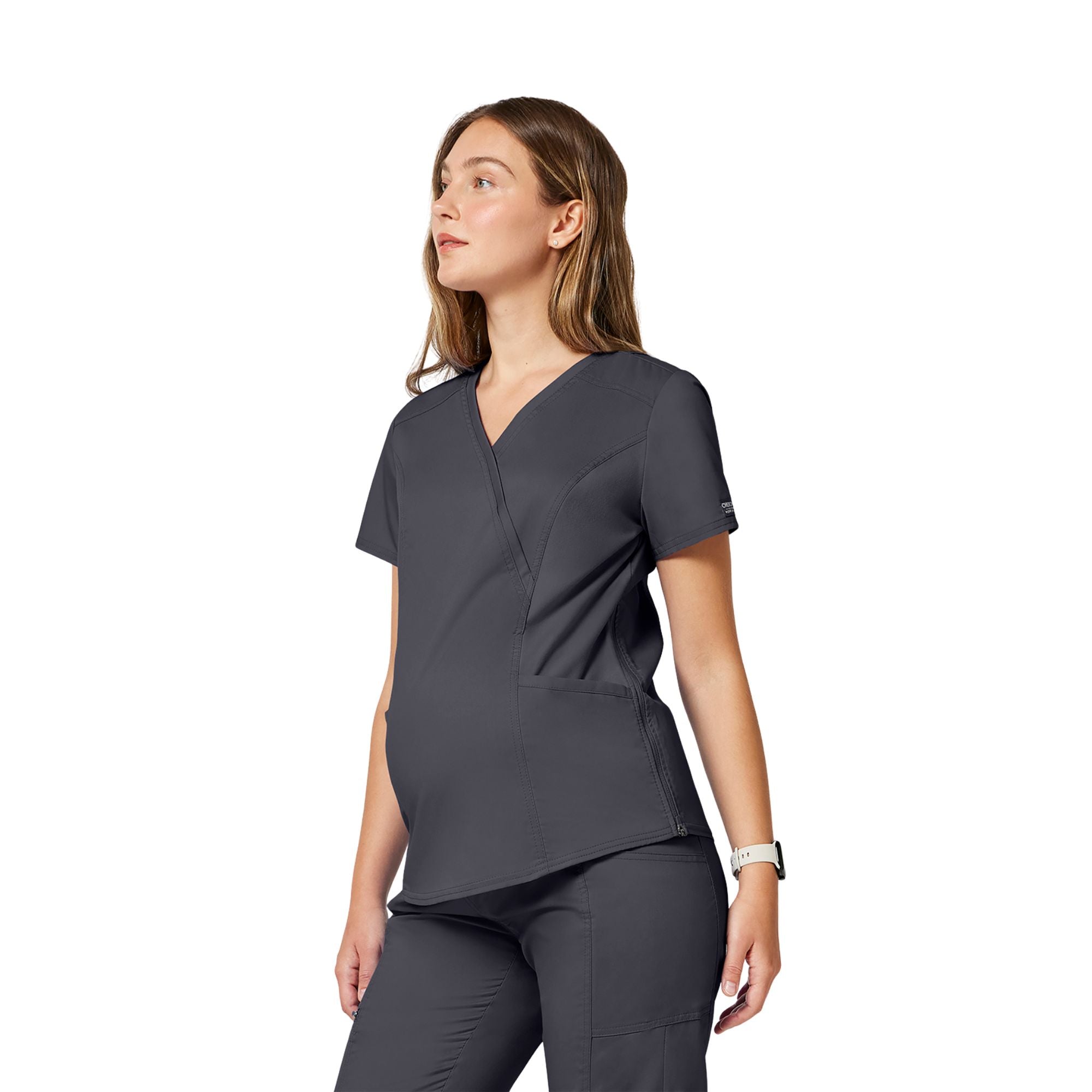 Ajaccio - Maternity tunic - Pregnant woman - Wrap-over - Cherokee