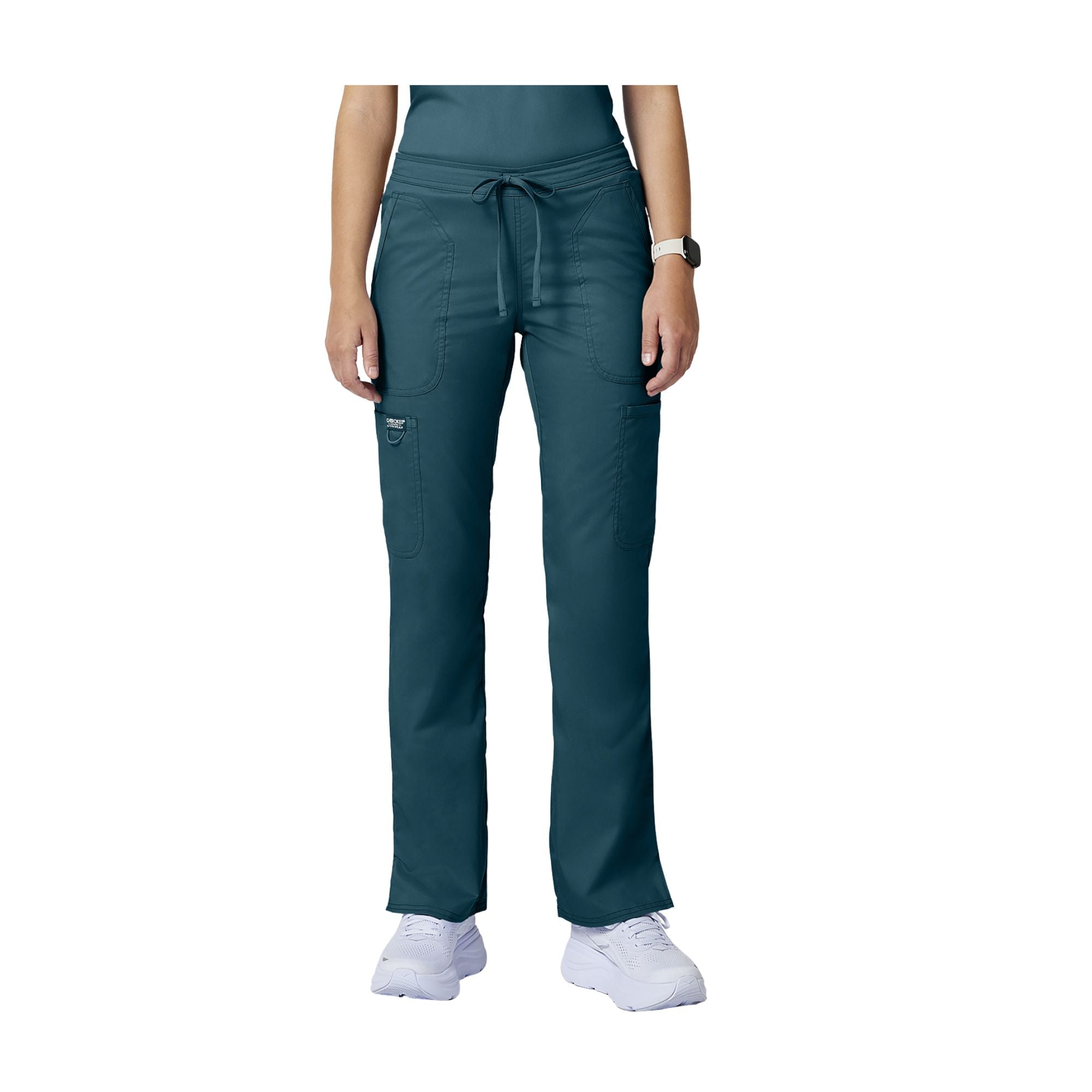Amiens - Pantalon jambes légèrement évasées à cordon de serrage - Femme - Cherokee