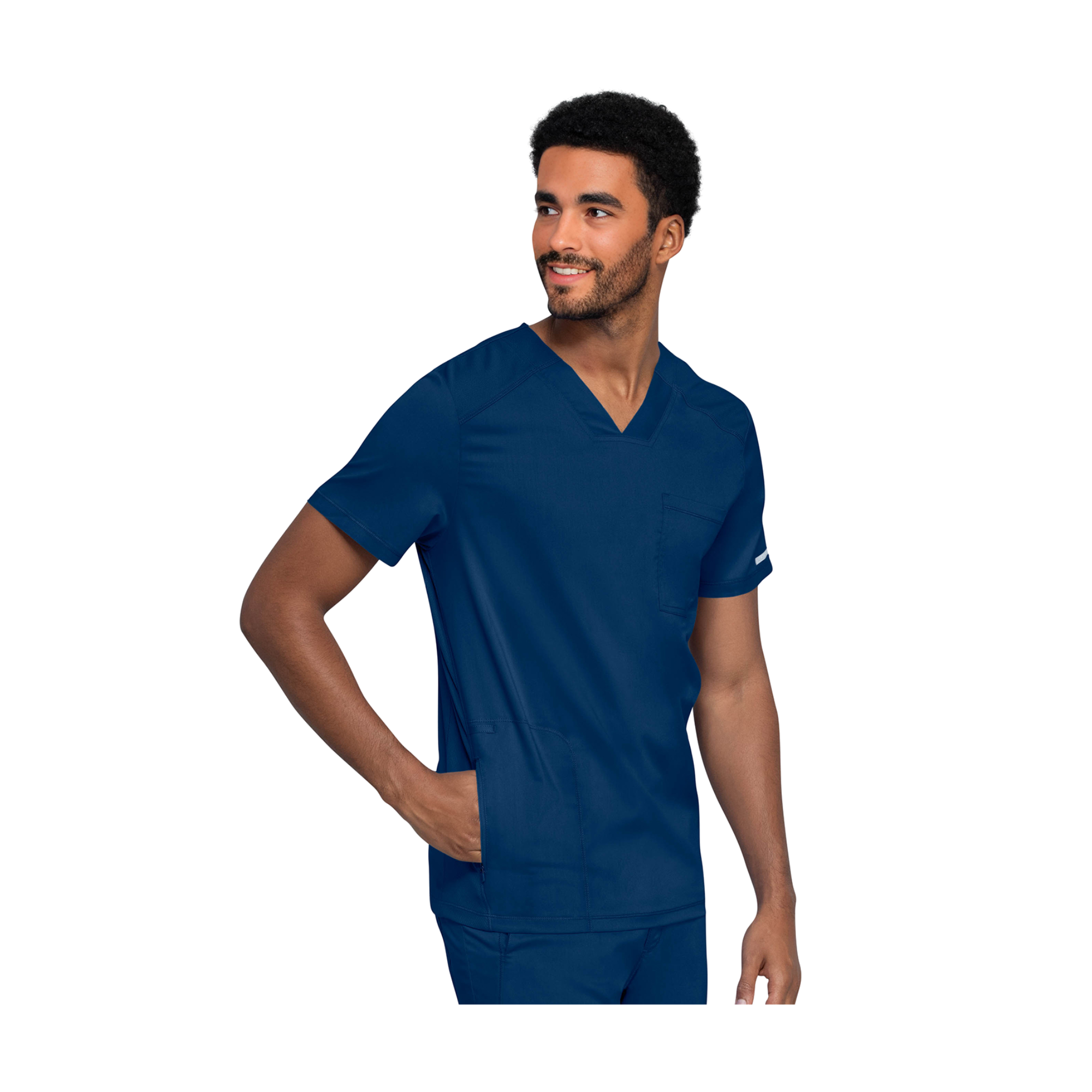 Anglet - Tunique médicale - Col V - 72 cm - Homme - Cherokee