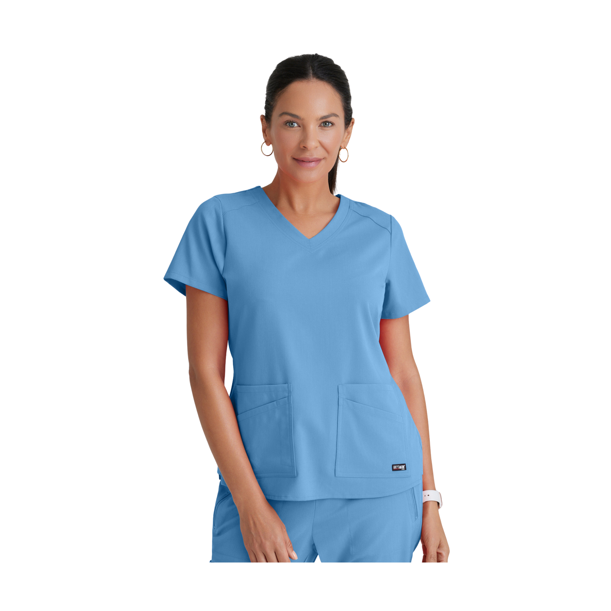 Aura - Tunique col V - Femme - Grey’s Anatomy Stretch GREYS ANATOMY STRETCH