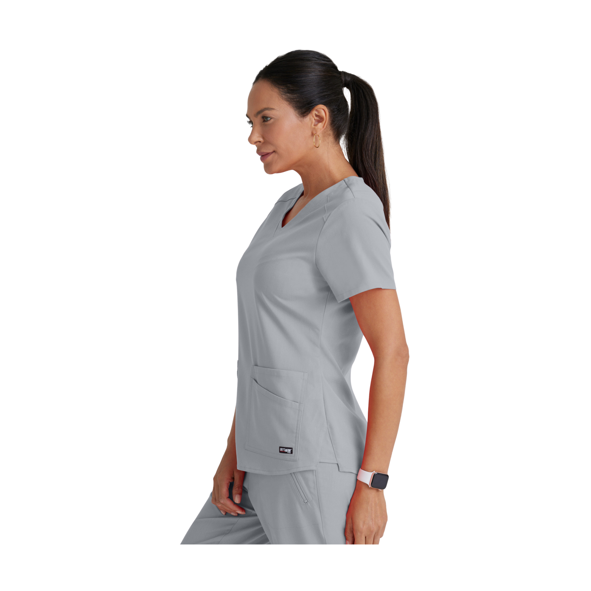 Aura - Tunique col V - Femme - Grey’s Anatomy Stretch GREYS ANATOMY STRETCH