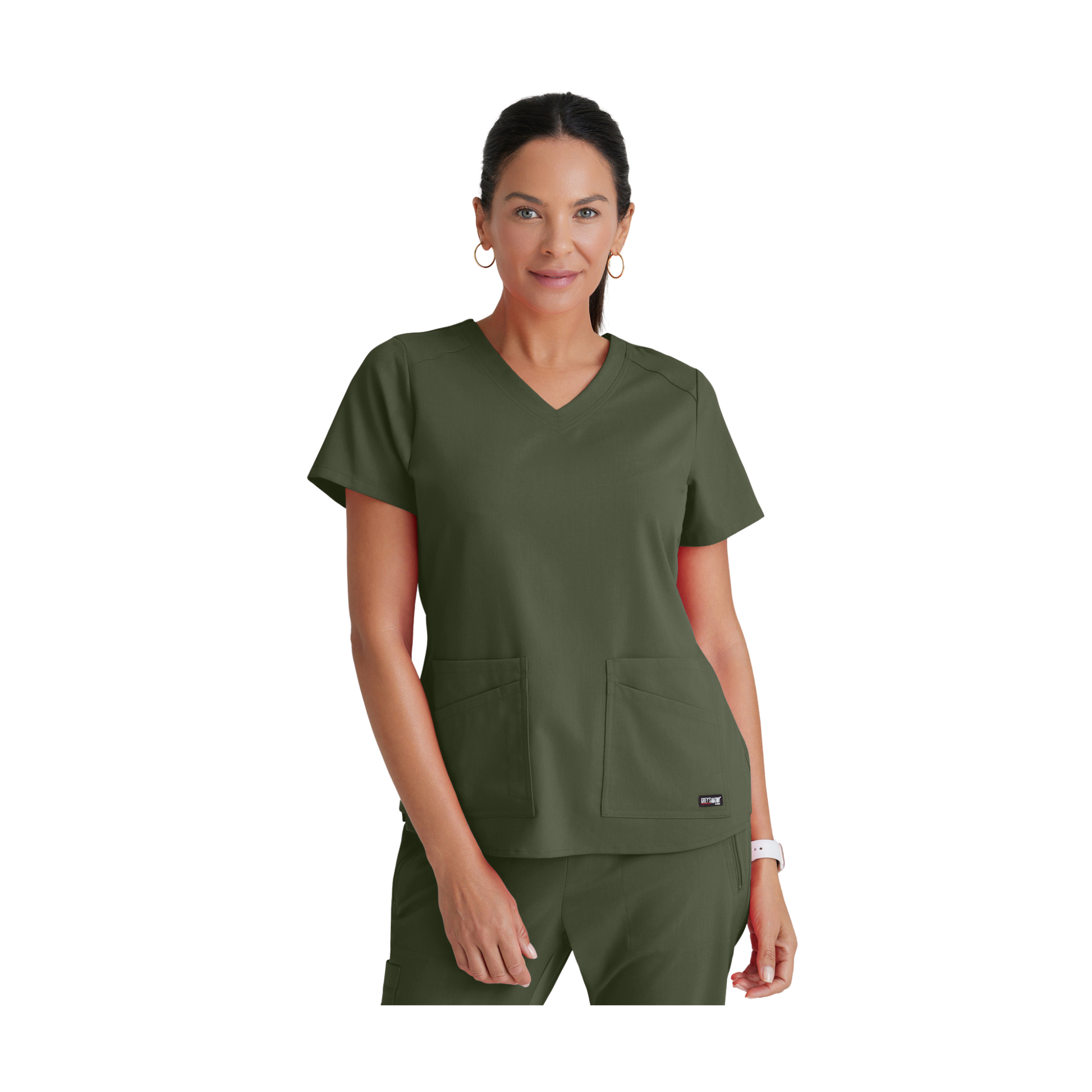 Aura - Tunique col V - Femme - Grey’s Anatomy Stretch GREYS ANATOMY STRETCH