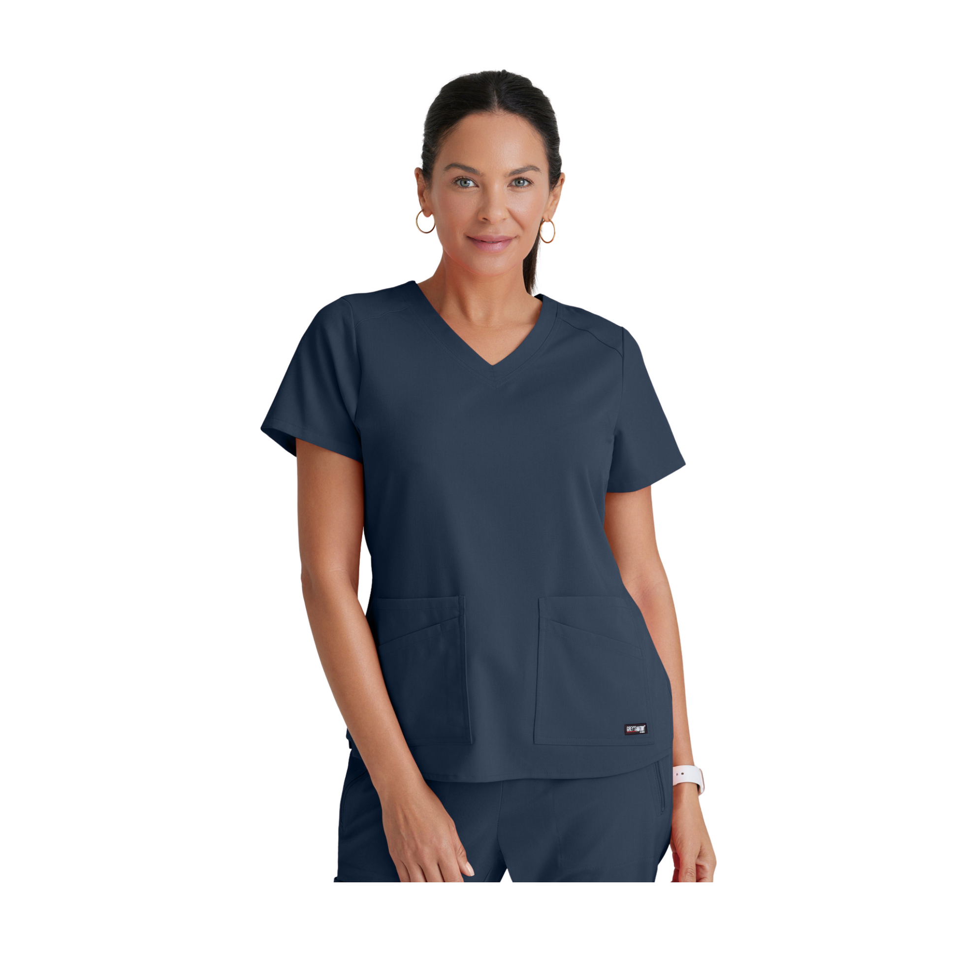 Aura - Tunique col V - Femme - Grey’s Anatomy Stretch GREYS ANATOMY STRETCH