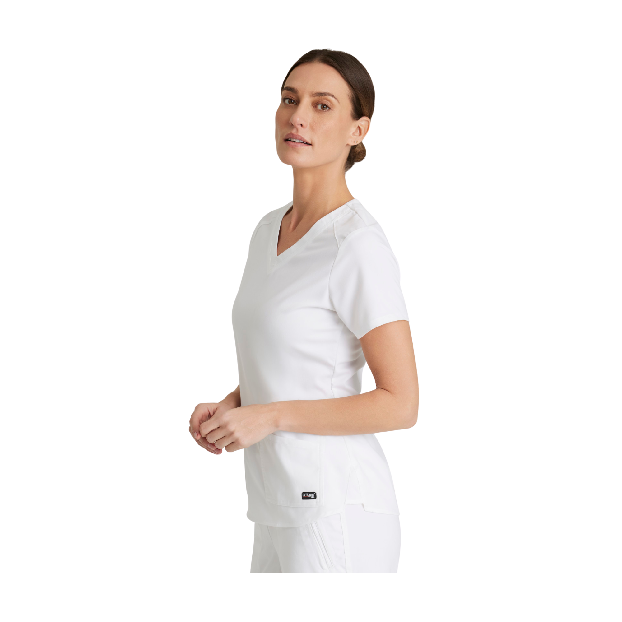 Aura - Tunique col V - Femme - Grey’s Anatomy Stretch GREYS ANATOMY STRETCH