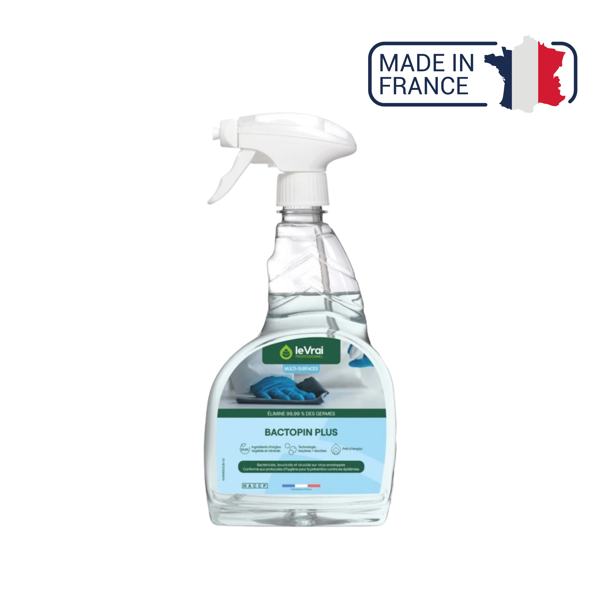 Bactopin Plus - 750 mL a 5 L - El Verdadero Profesional
