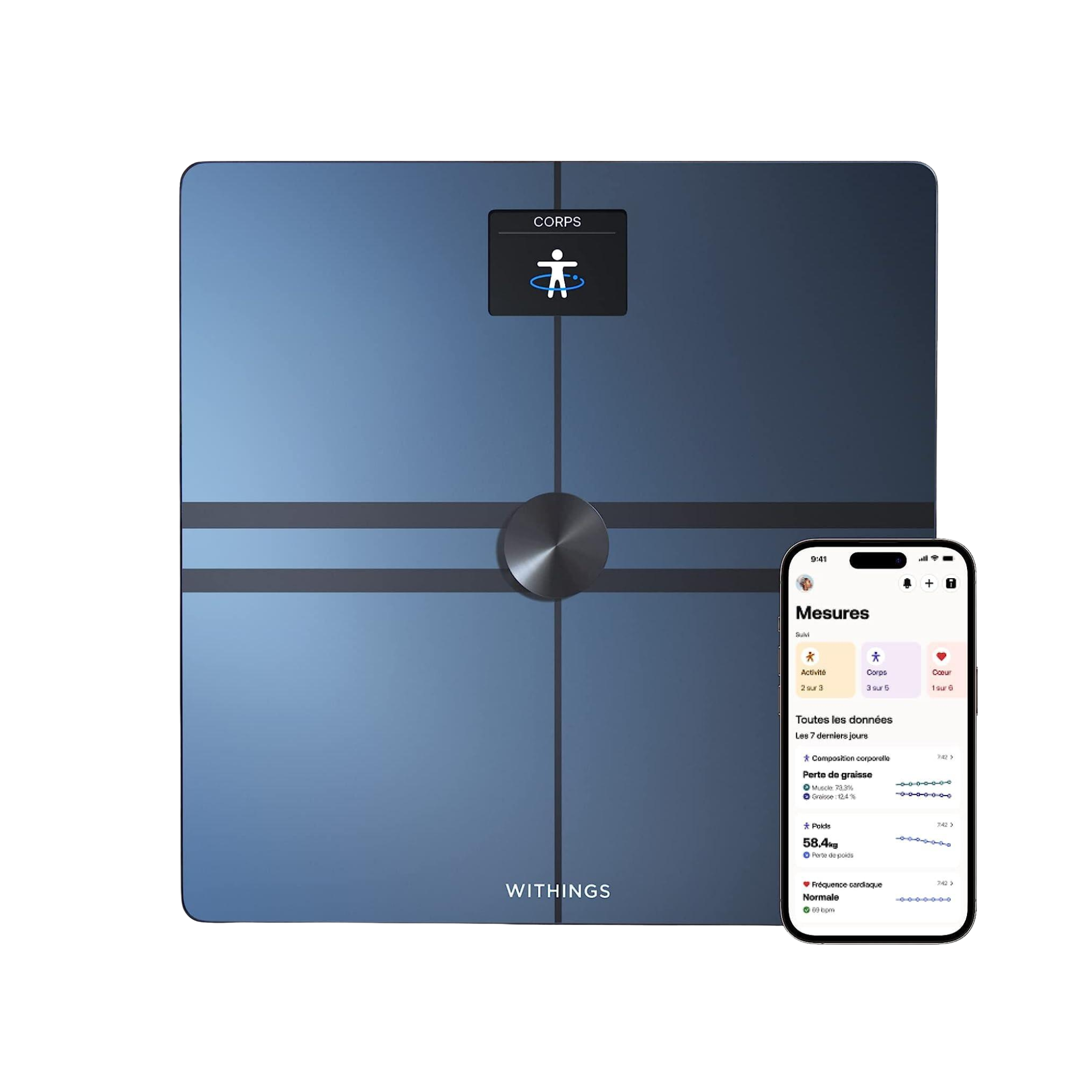 Balance Body Comp Connectée Intelligente - Check-up puissant - Deux coloris - Withings - My Médical