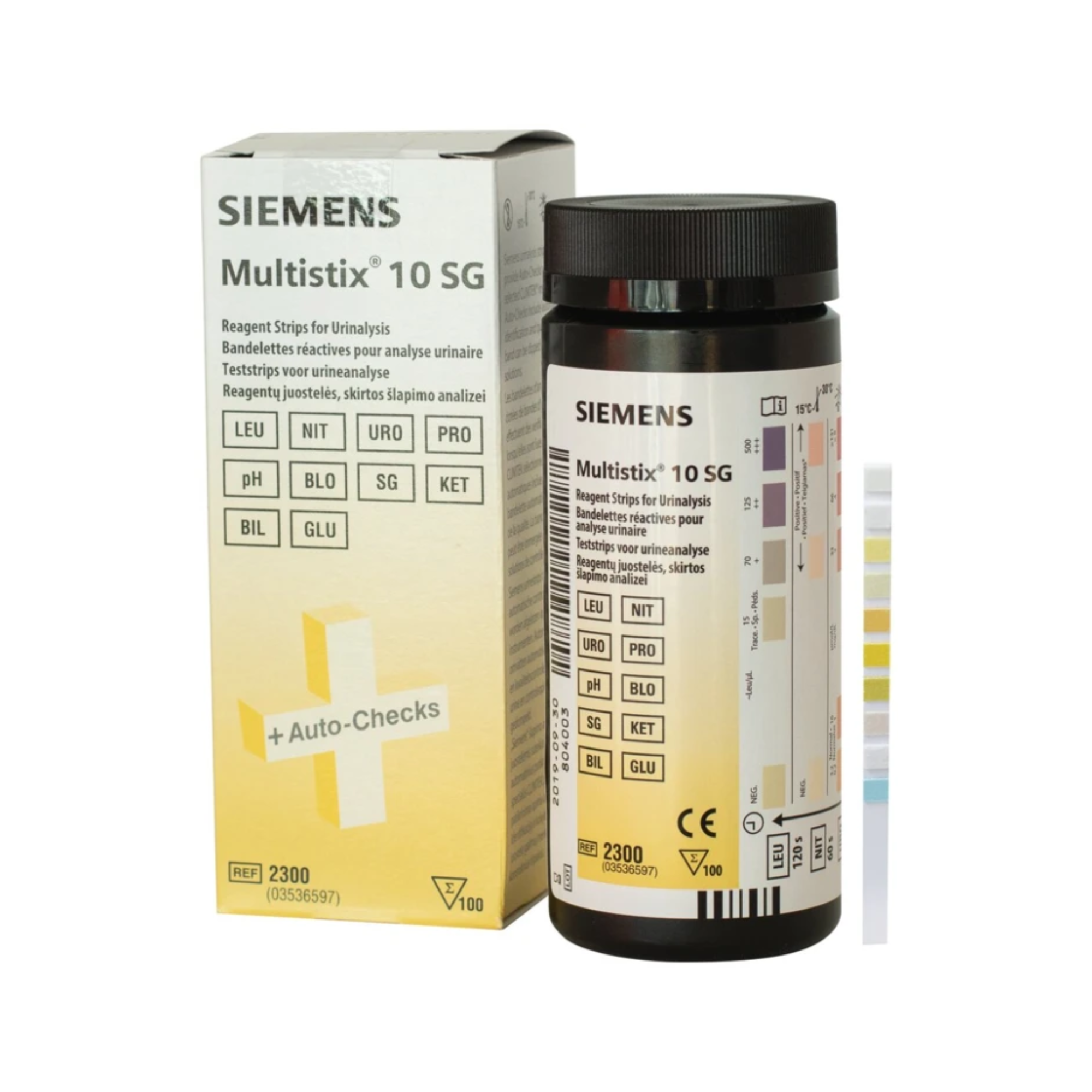 Multistix strip (2 models) - SIEMENS