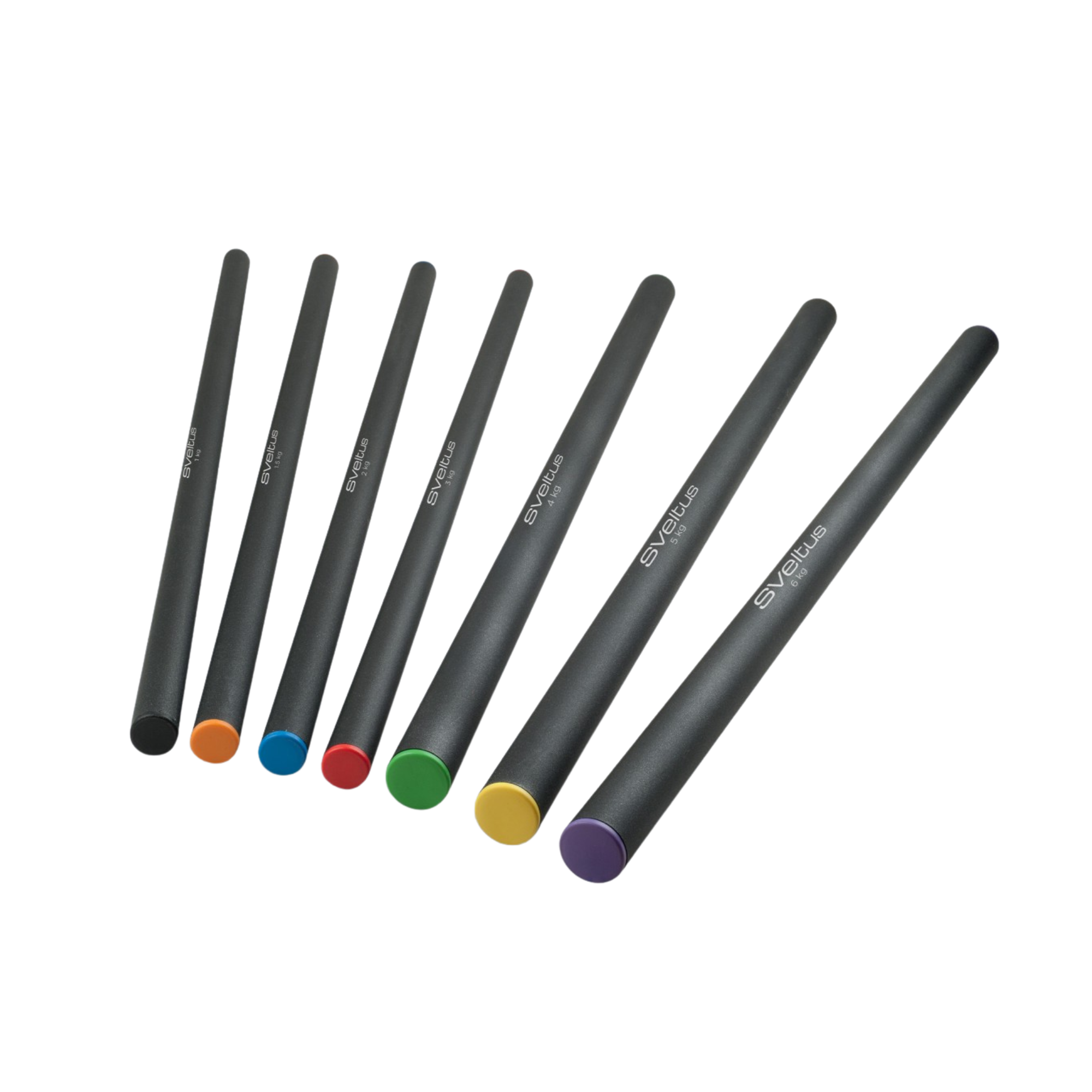 Barra de acero lastrada - 1 m - 1/6 kg - Sveltus