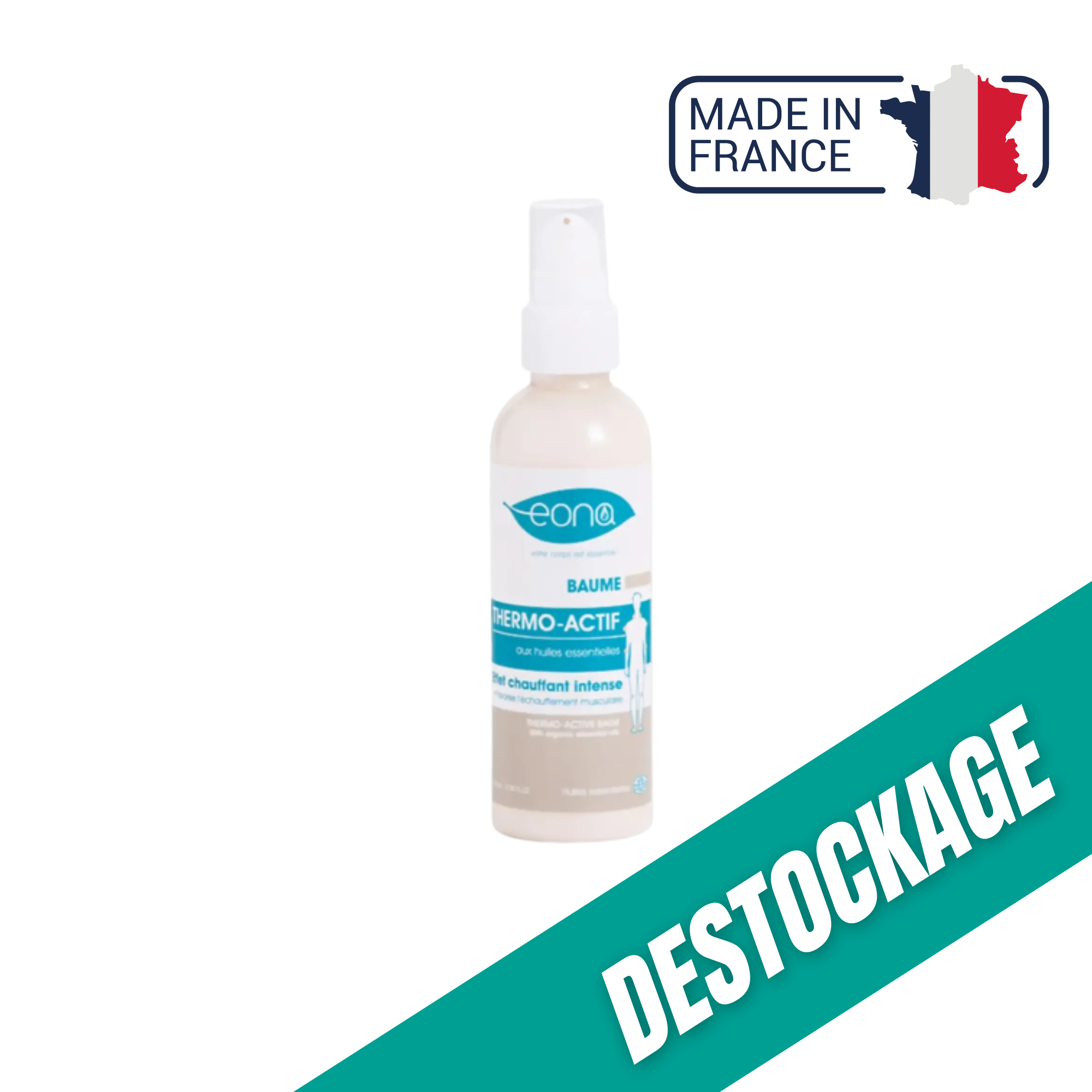 Baume thermo-actif - Chauffe intense - 100 ml - Bio - Eona // Date Courte