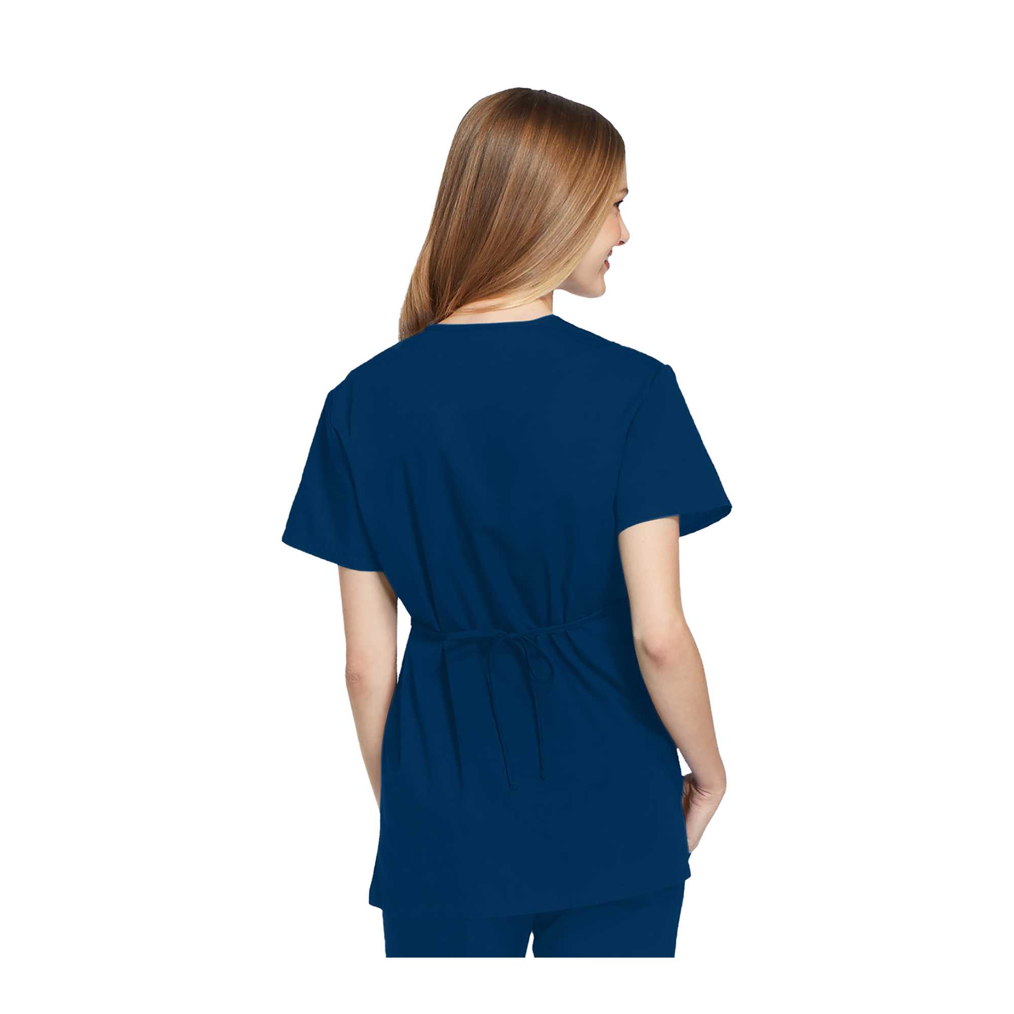 Bayonne - Tunique médicale - Effet cache-coeur  - Manches courtes - Femme - 72 cm - Cherokee - My Médical