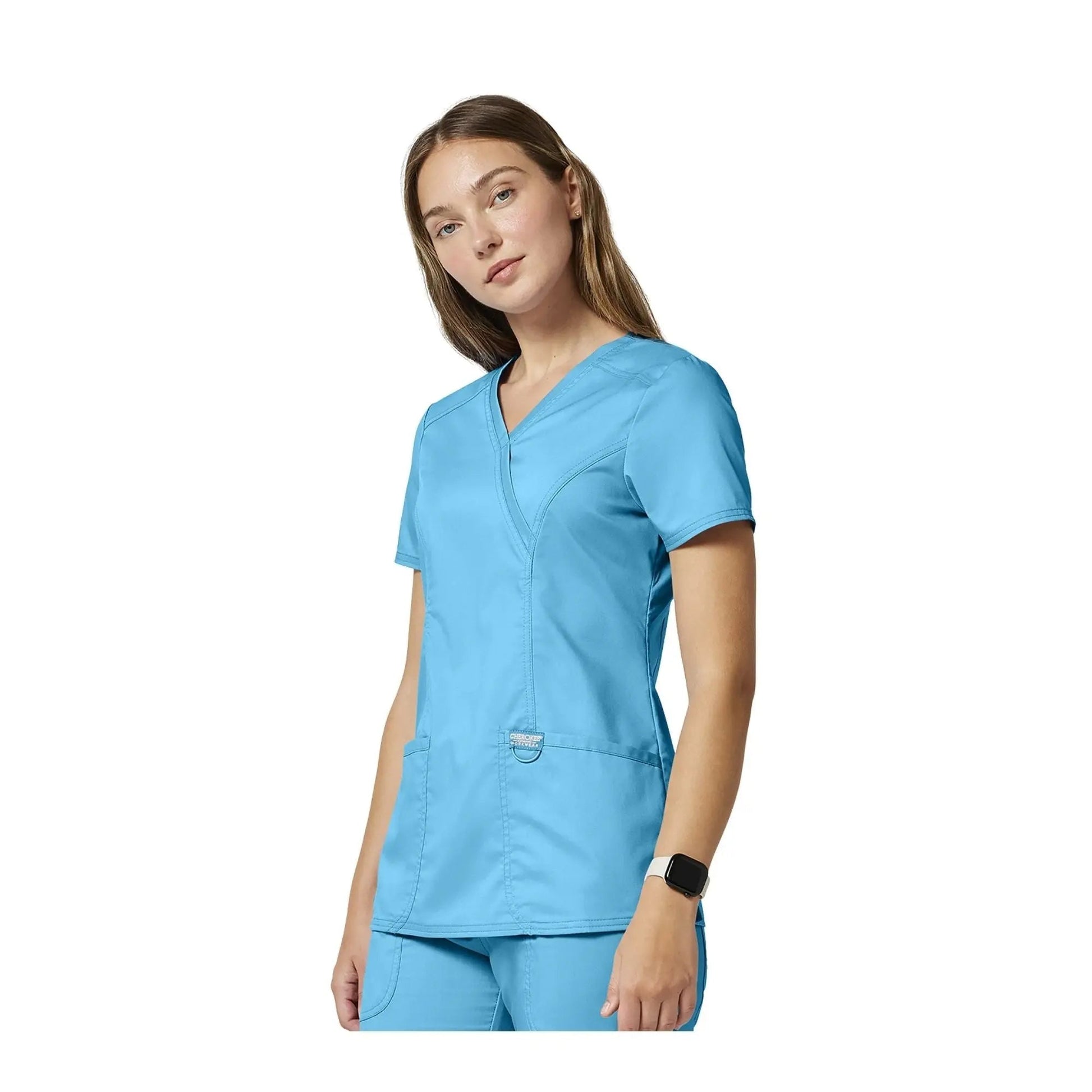 Béziers - Tunique cache-cœur col V - Femme - Cherokee Cherokee Authentic Workwear 
