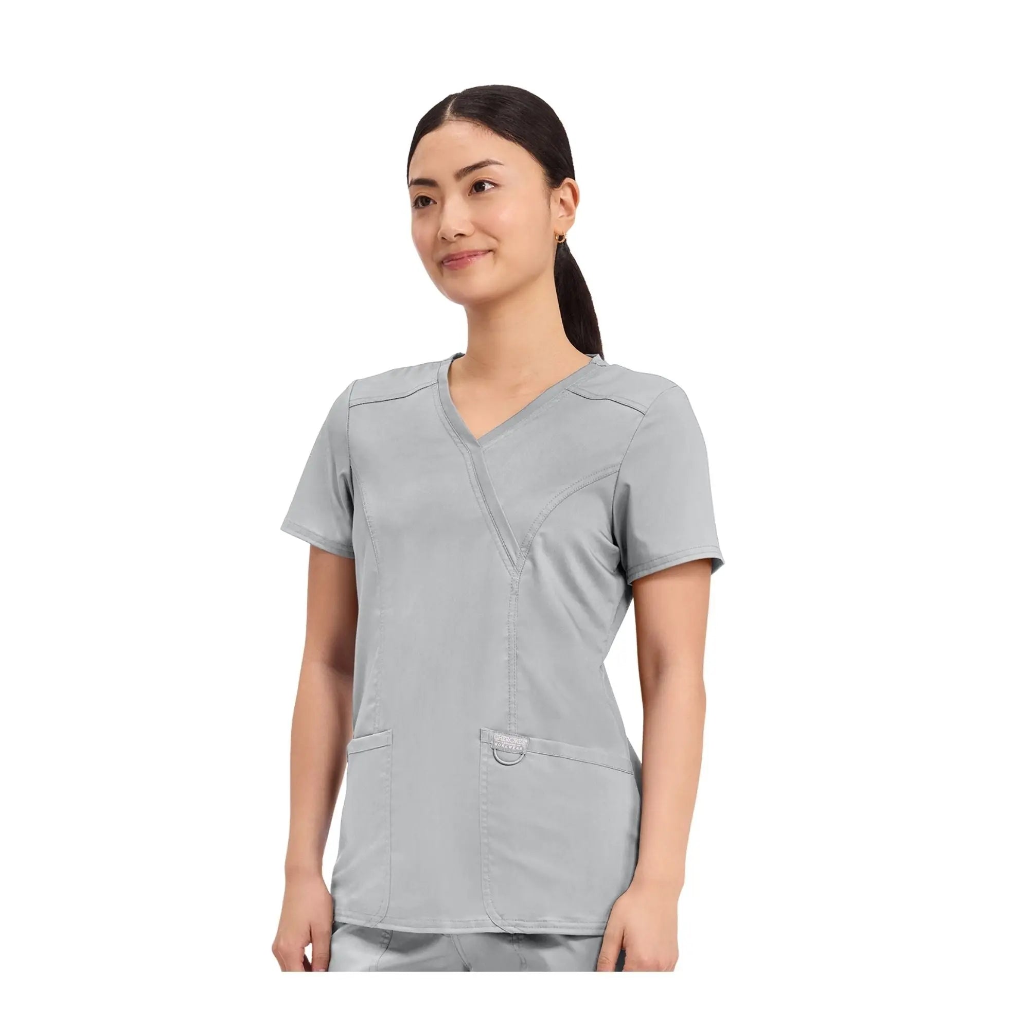 Béziers - Tunique cache-cœur col V - Femme - Cherokee Cherokee Authentic Workwear 