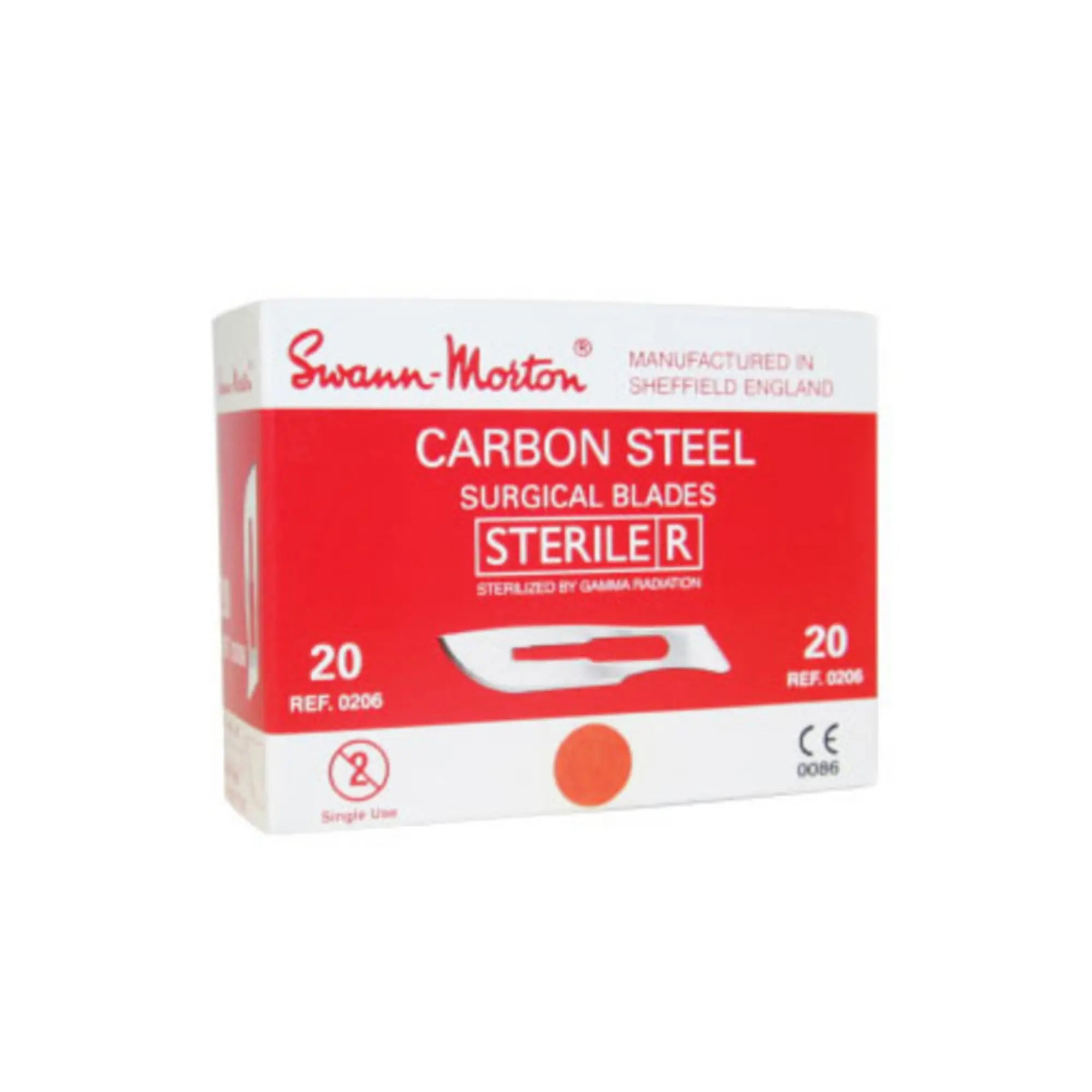 Box of 100 sterile scalpel blades - Swann-Morton