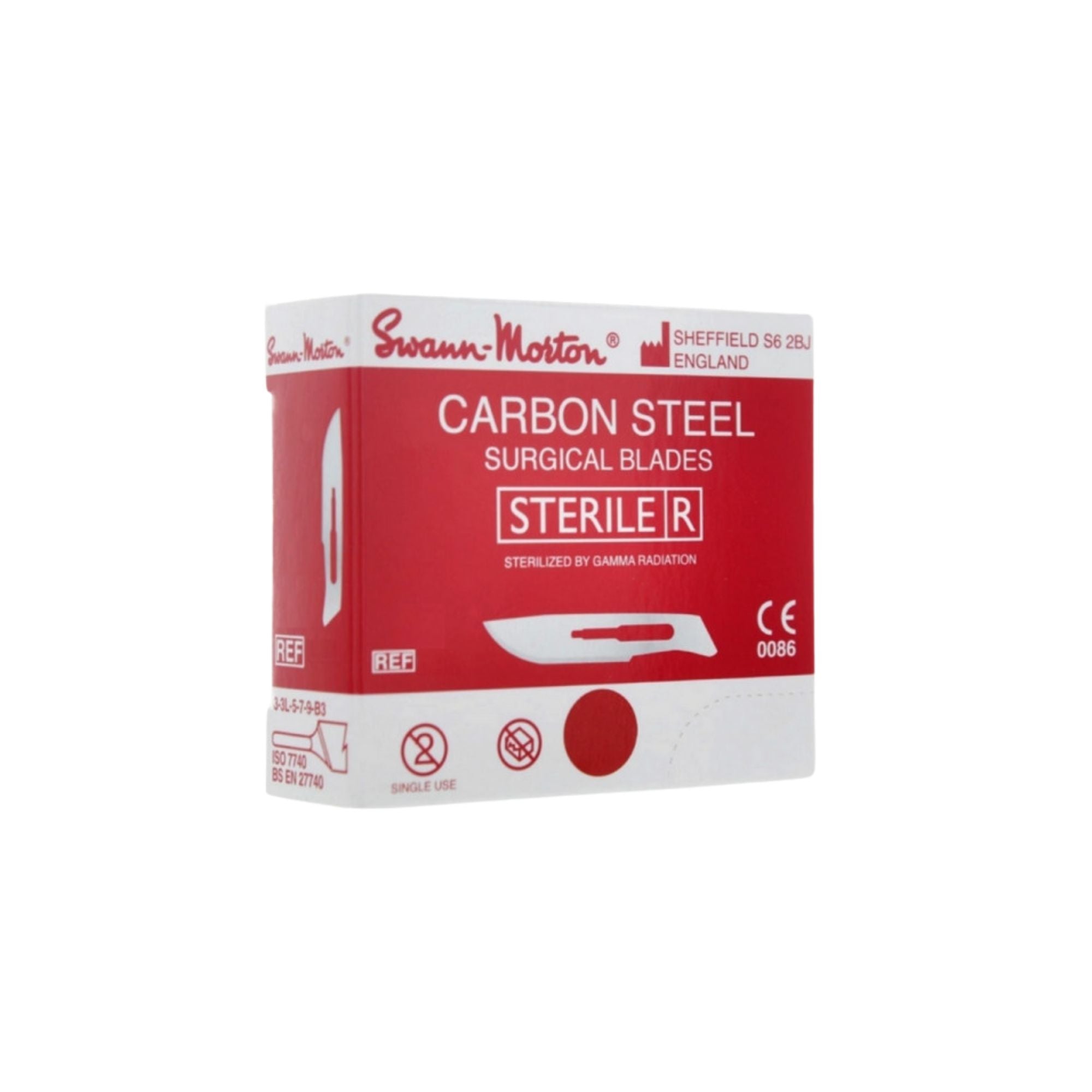 Caja de 100 hojas de bisturí esterilizadas - Swann-Morton