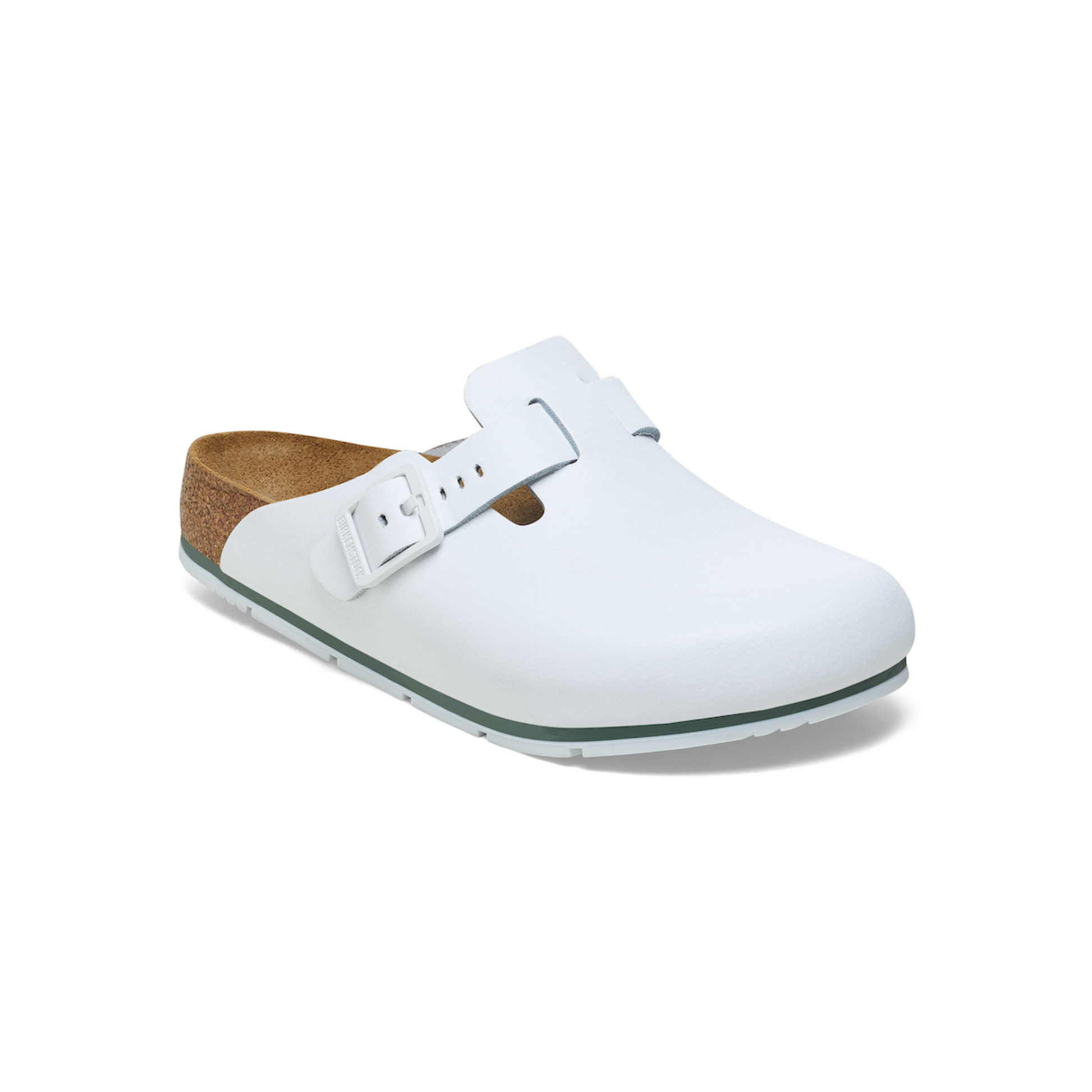 Boston Pro - Cuir naturel - Plusieurs coloris - Birkenstock - Couleur 2 Birkenstock  Blanc-Étroite-48