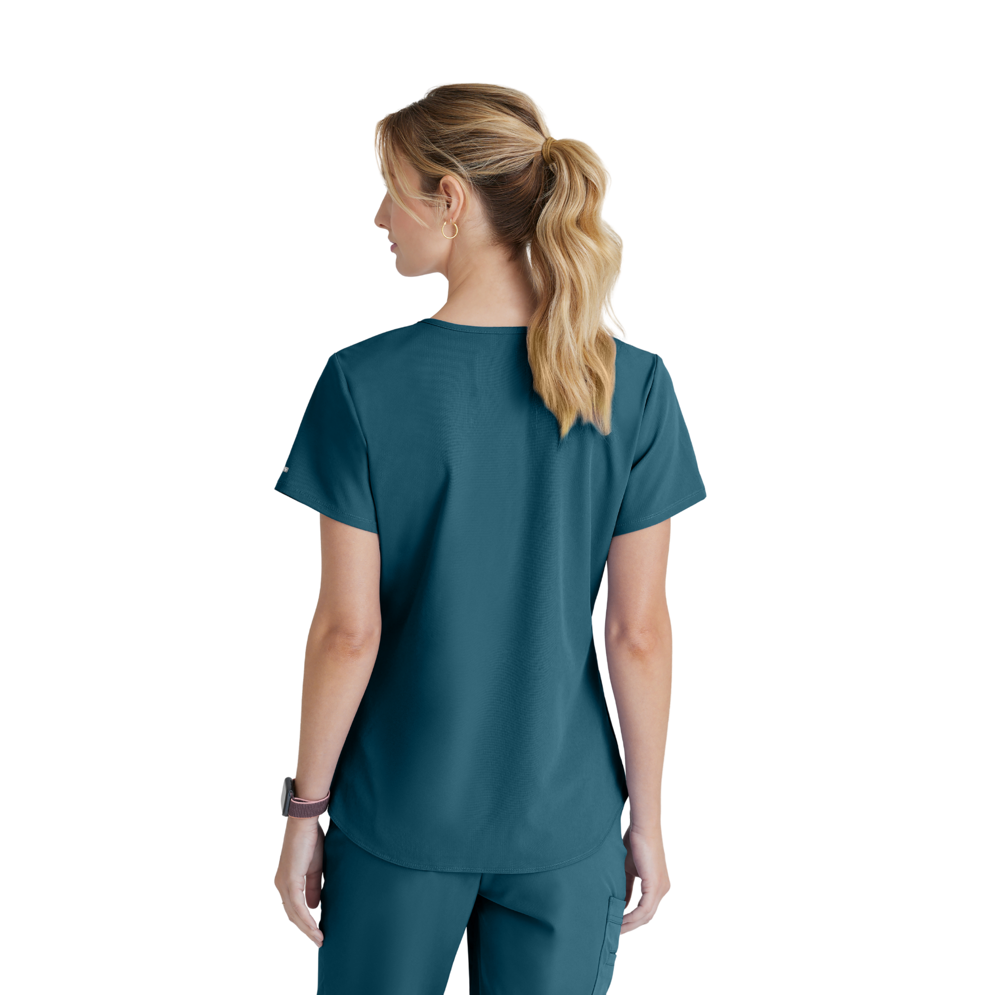 Breeze Top - Haut médical col V - Femme - Skechers SKECHERS