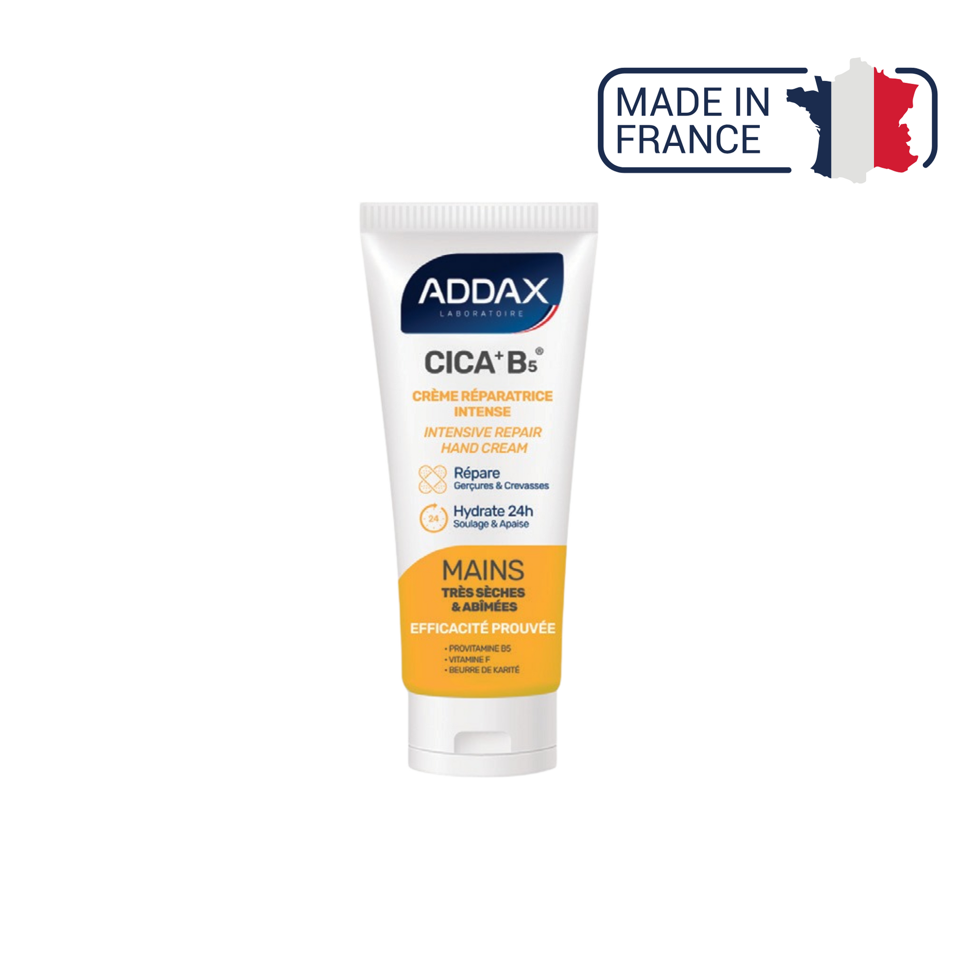 CICA + B5® - Crème mains réparatrice intense - 50 ml - Laboratoire Addax Laboratoire Addax 