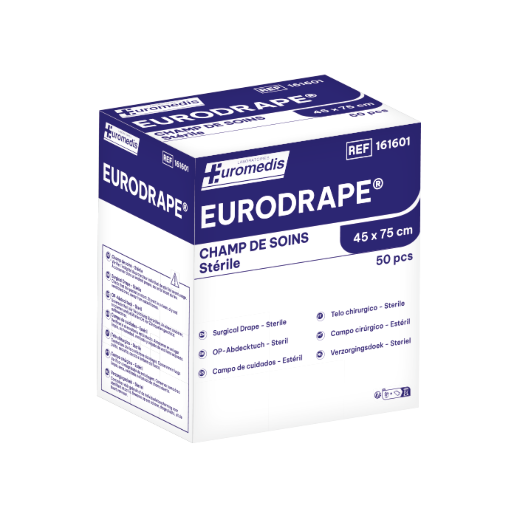 Campos de cuidado estériles simples - Euromédis