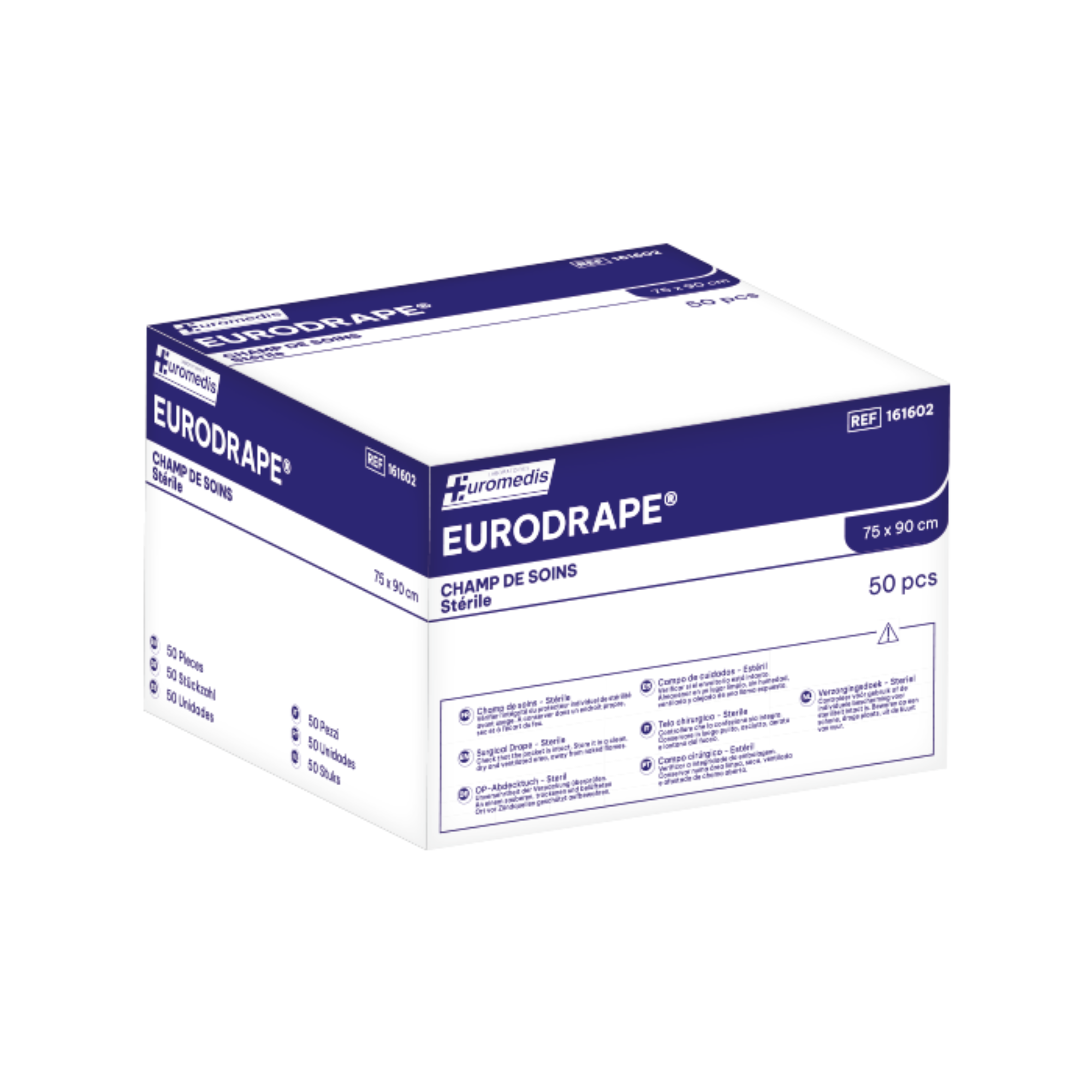 Campos de cuidado estériles simples - Euromédis