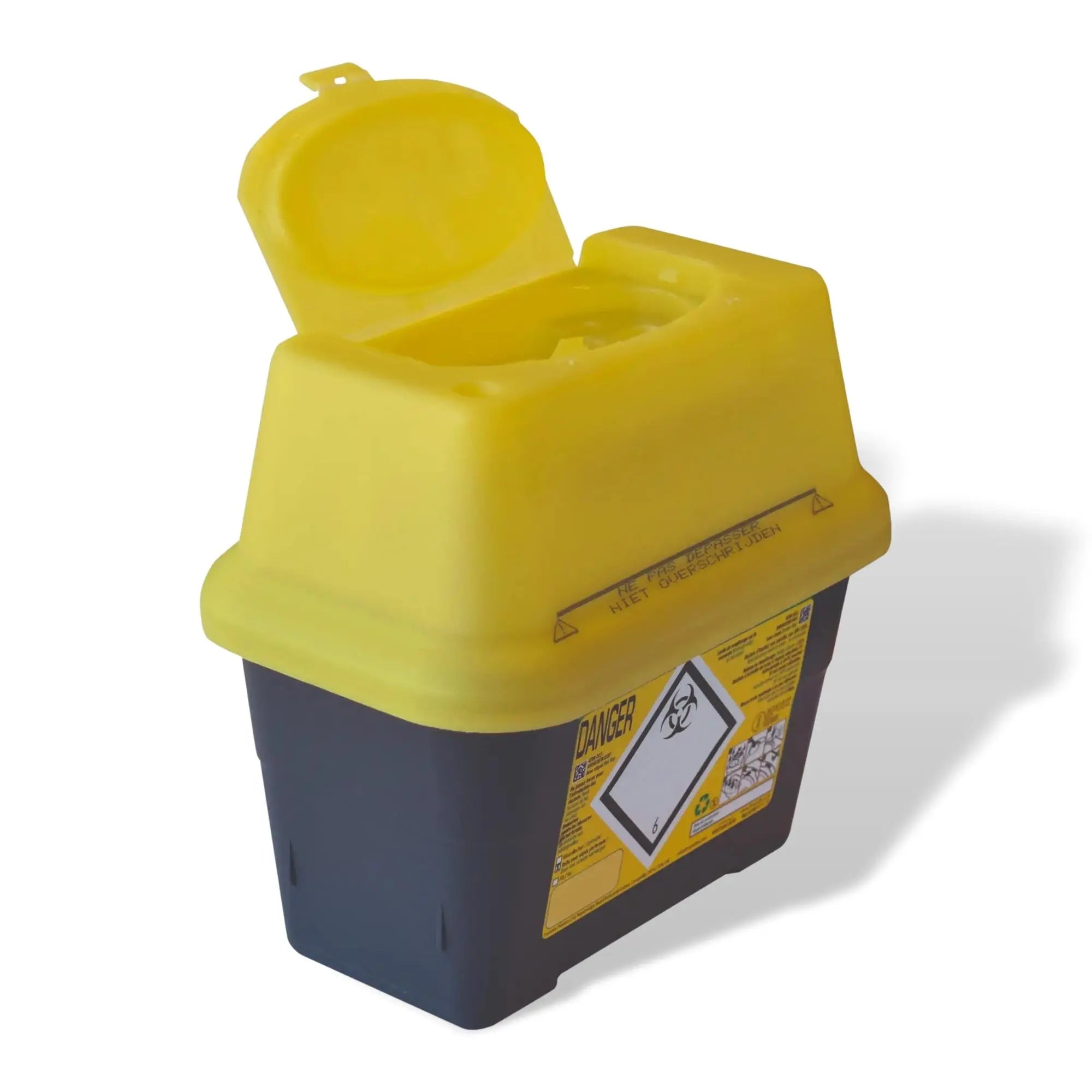 Recolector de residuos Sharpsafe - Hospidex