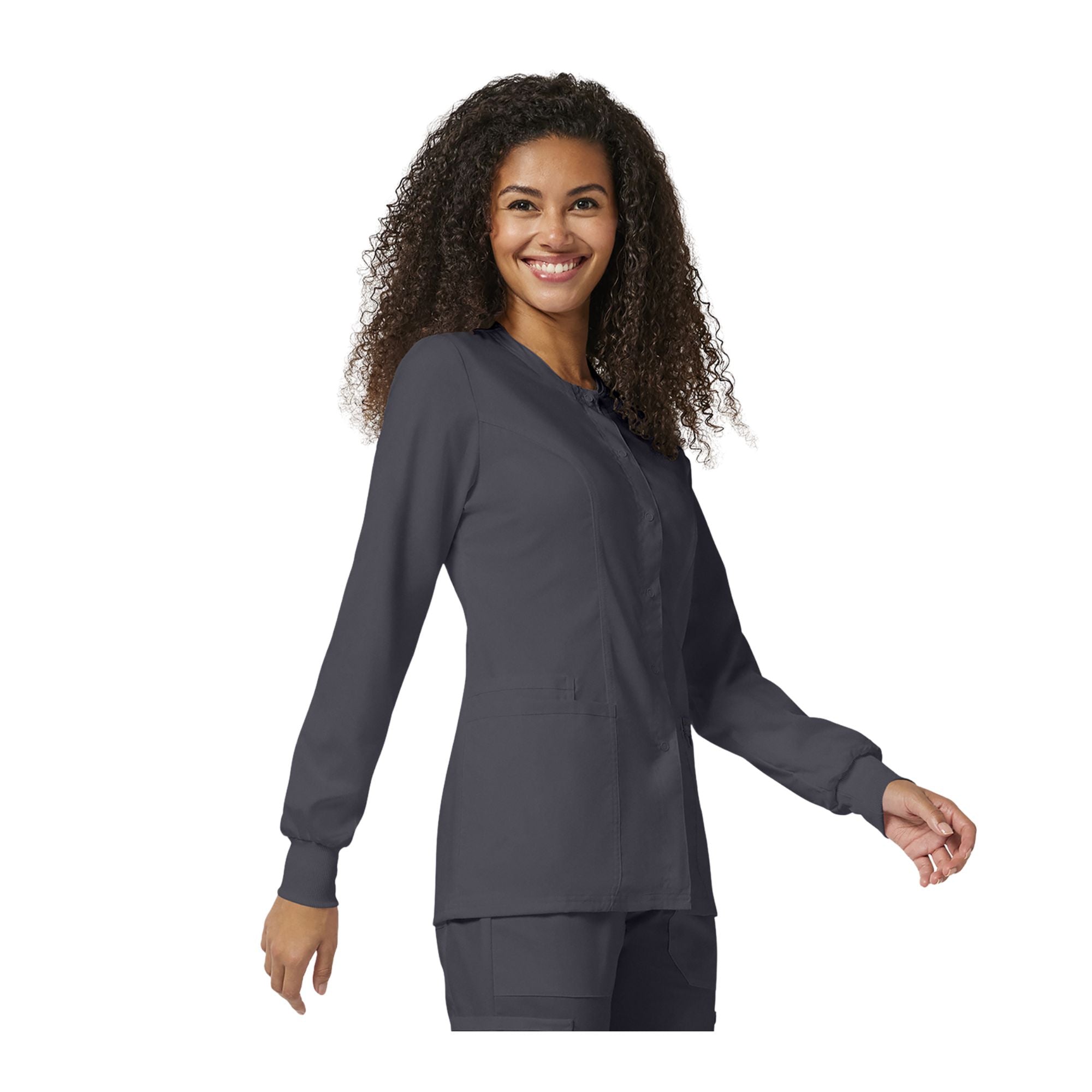 Compiègne - Veste médicale à boutons-pression - Femme - Cherokee