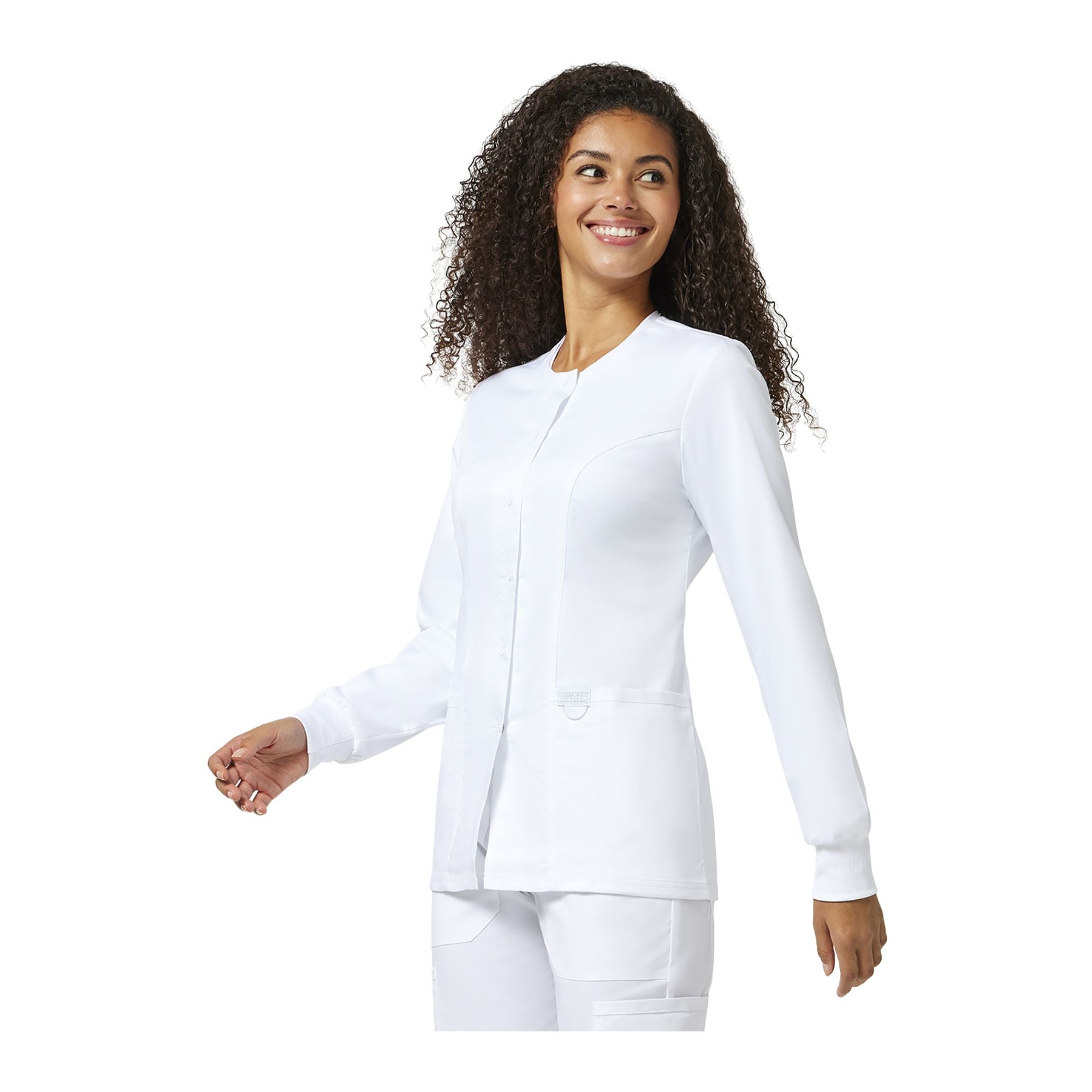 Compiègne - Veste médicale à boutons-pression - Femme - Cherokee