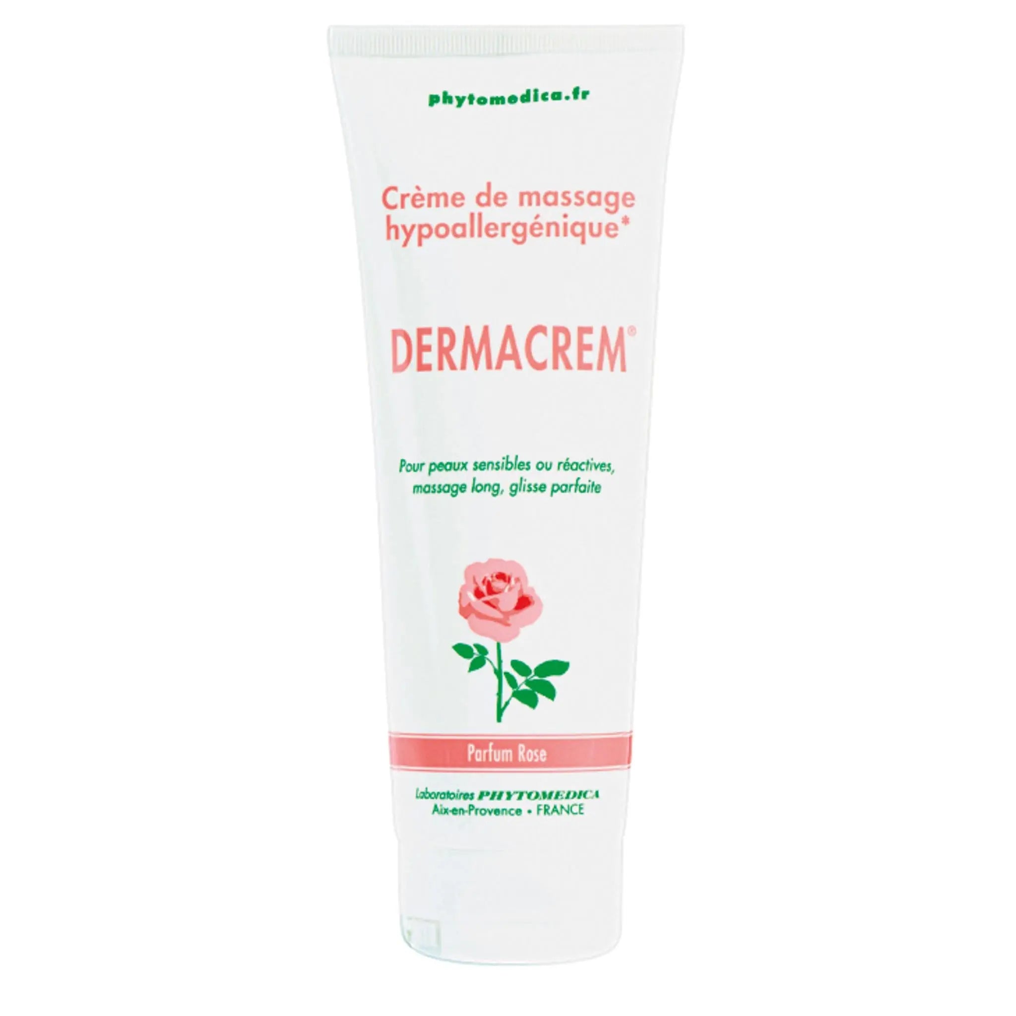 Crema de masaje - Perfume de rosas - Dermacrem - Phytomedica