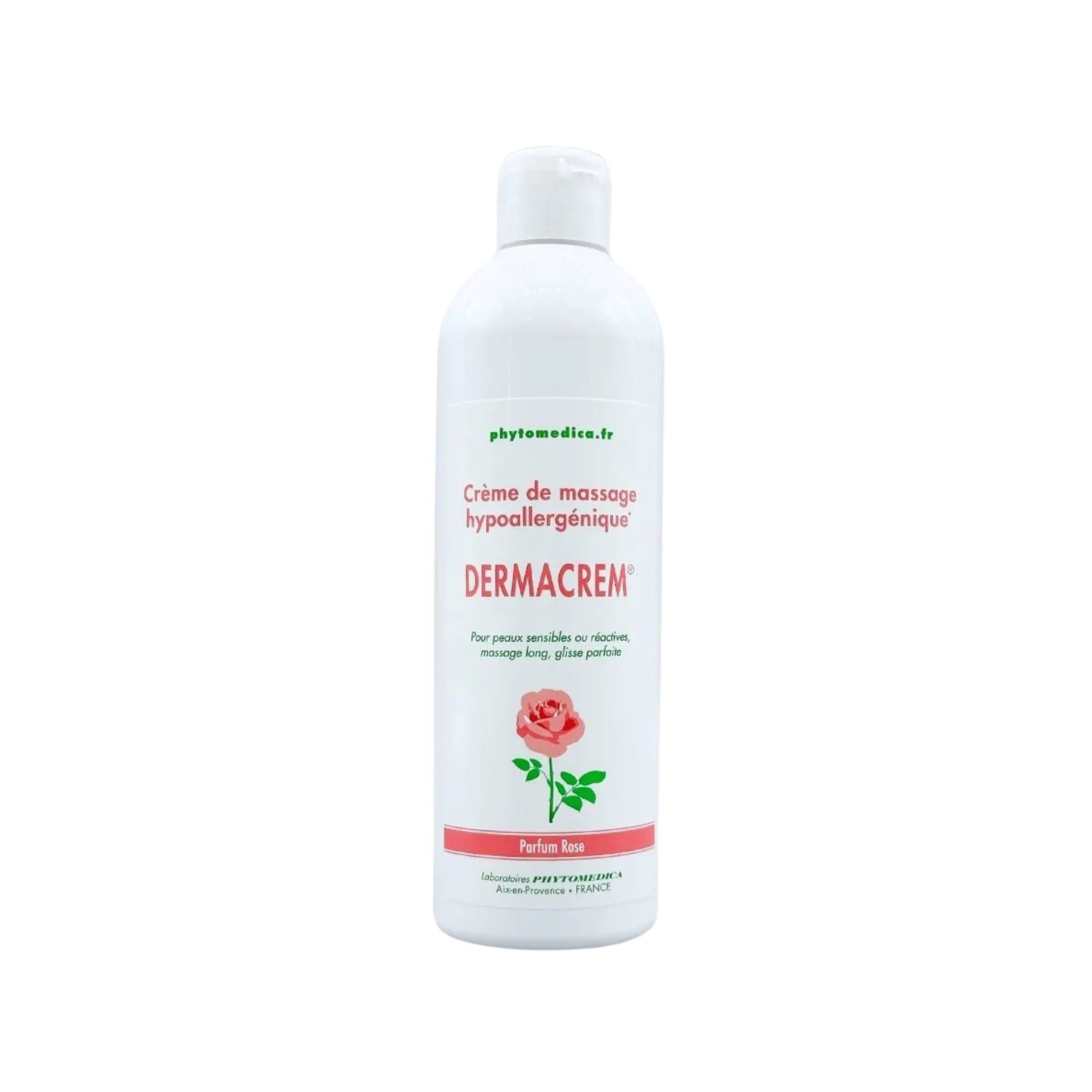 Crema de masaje - Perfume de rosas - Dermacrem - Phytomedica